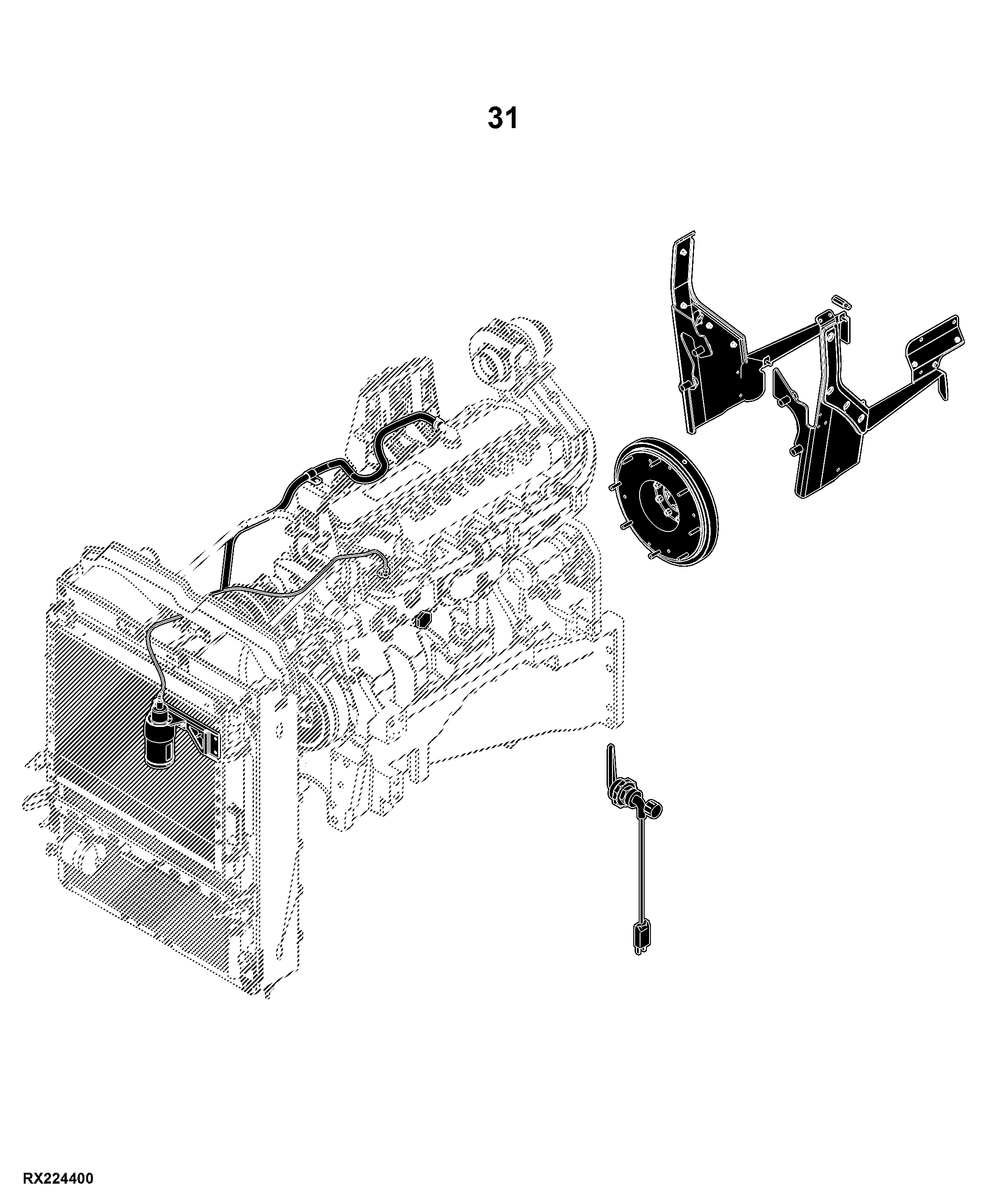 8370R Tractor (S.N. 055001-070000)(Russian Edition)