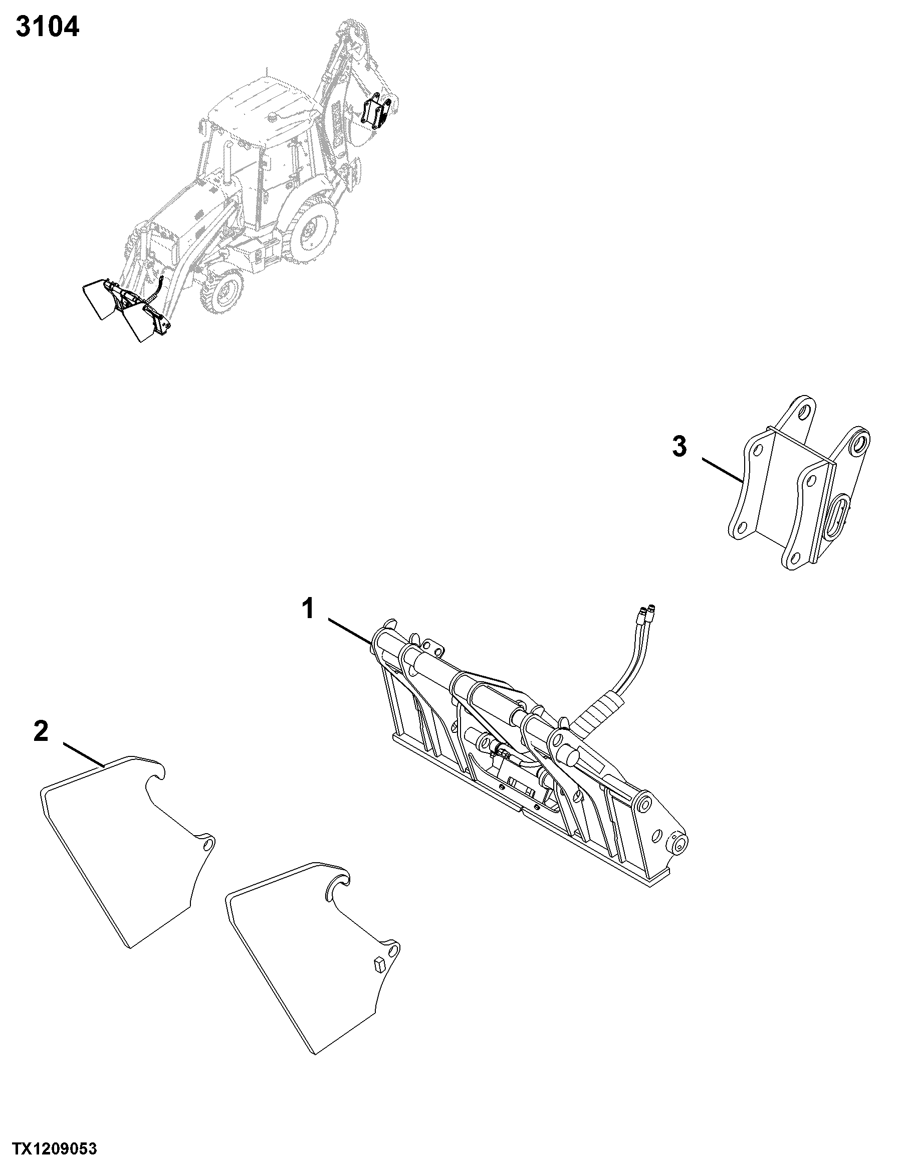 3104 Attachment Coupler