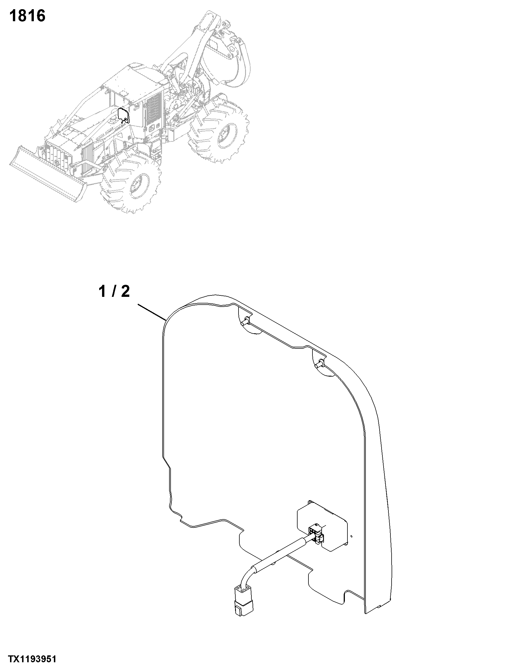 1816 Instrument & Control Mounting Structure
