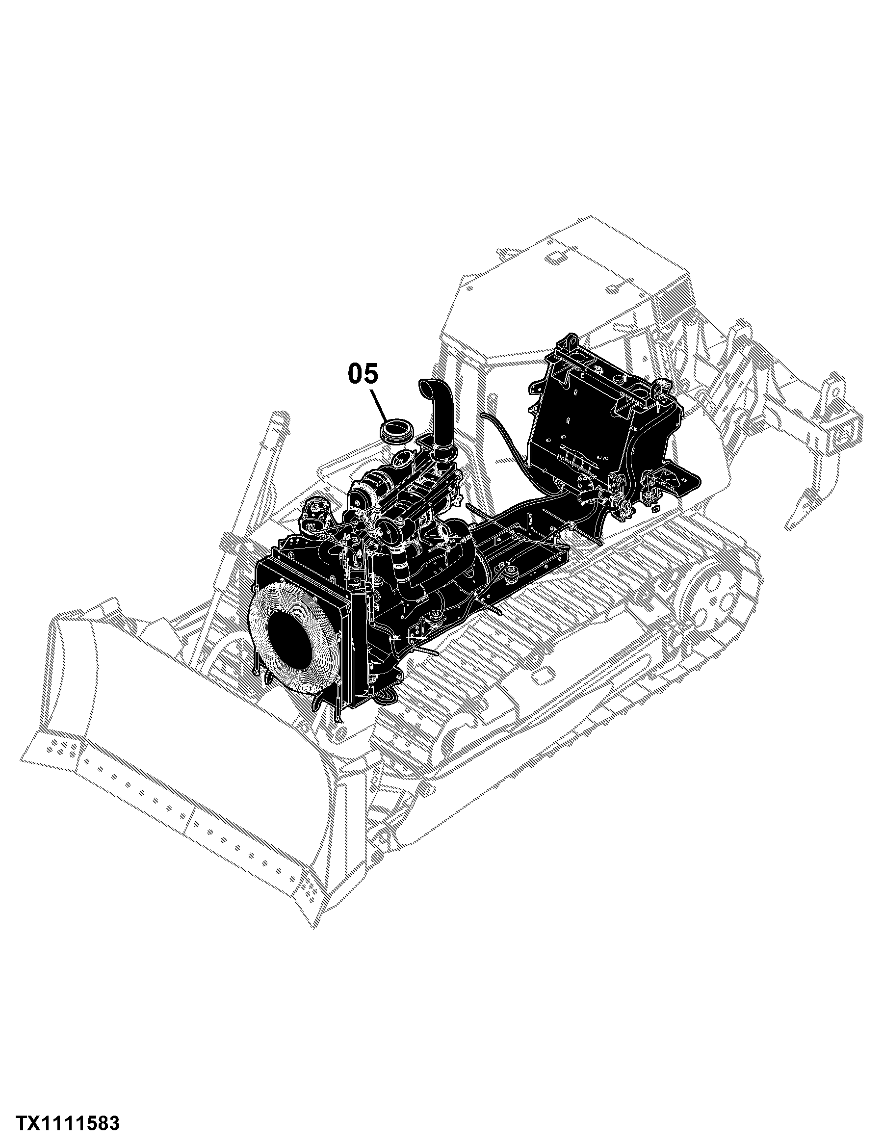 850K Crawler Dozer (PIN: 1T0850KX_ _E178122 - 271265)
