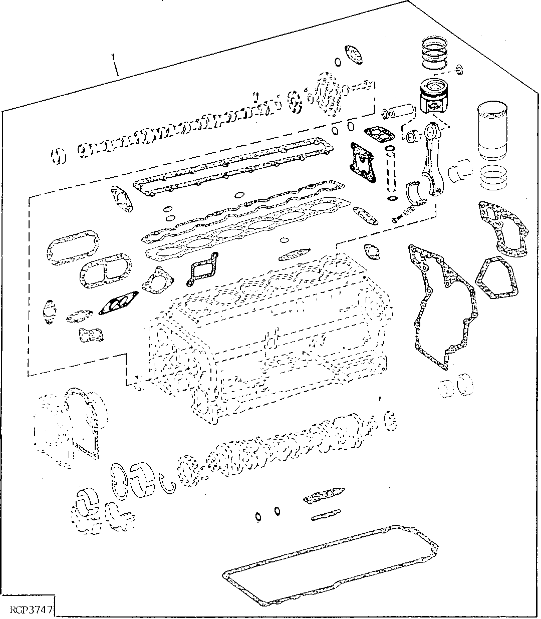 ENGINE OVERHAUL KIT(S) (STD / US BEARINGS OR EXPANDED)