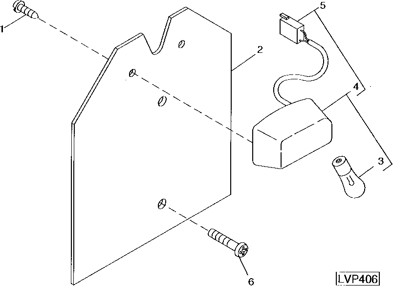 LICENSE PLATE BRACKET AND LAMP (EUROPEAN VERSION)