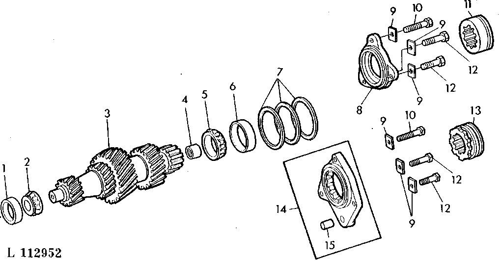 TRANSMISSION DRIVE SHAFT (COLLAR-SHIFT TRANSM.)