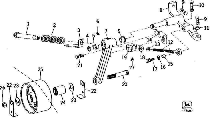 INTERMEDIATE SHAFT DRIVE TIGHTENER (4501 - )