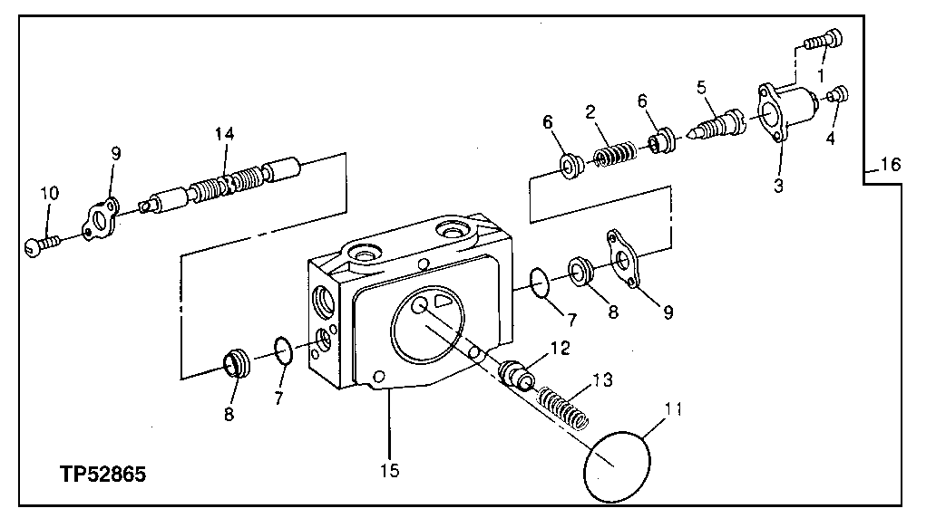 Sixth Function Manual Valve Kit (Auxiliary Section)