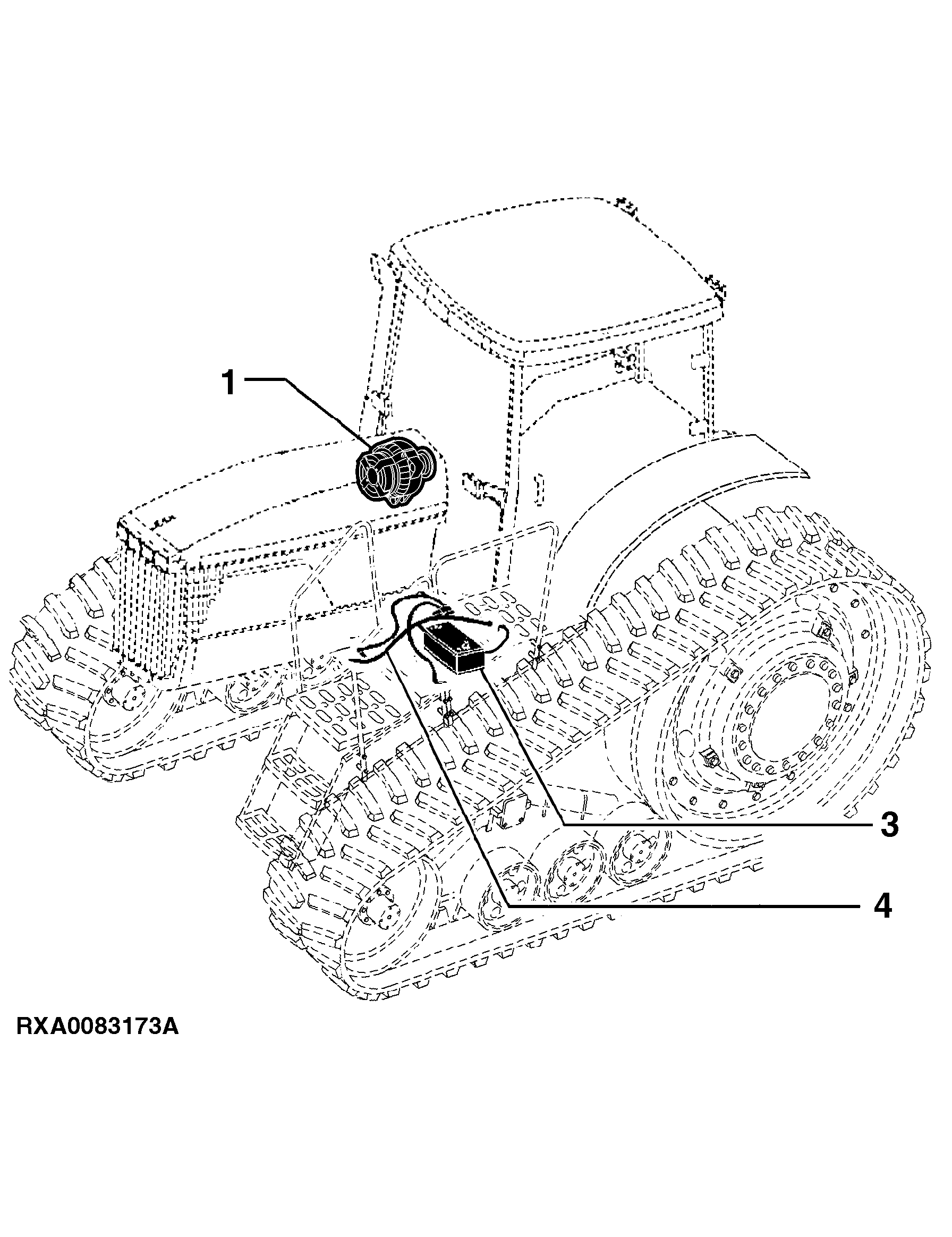 43 Alternator, Starter, Battery And Battery Cable