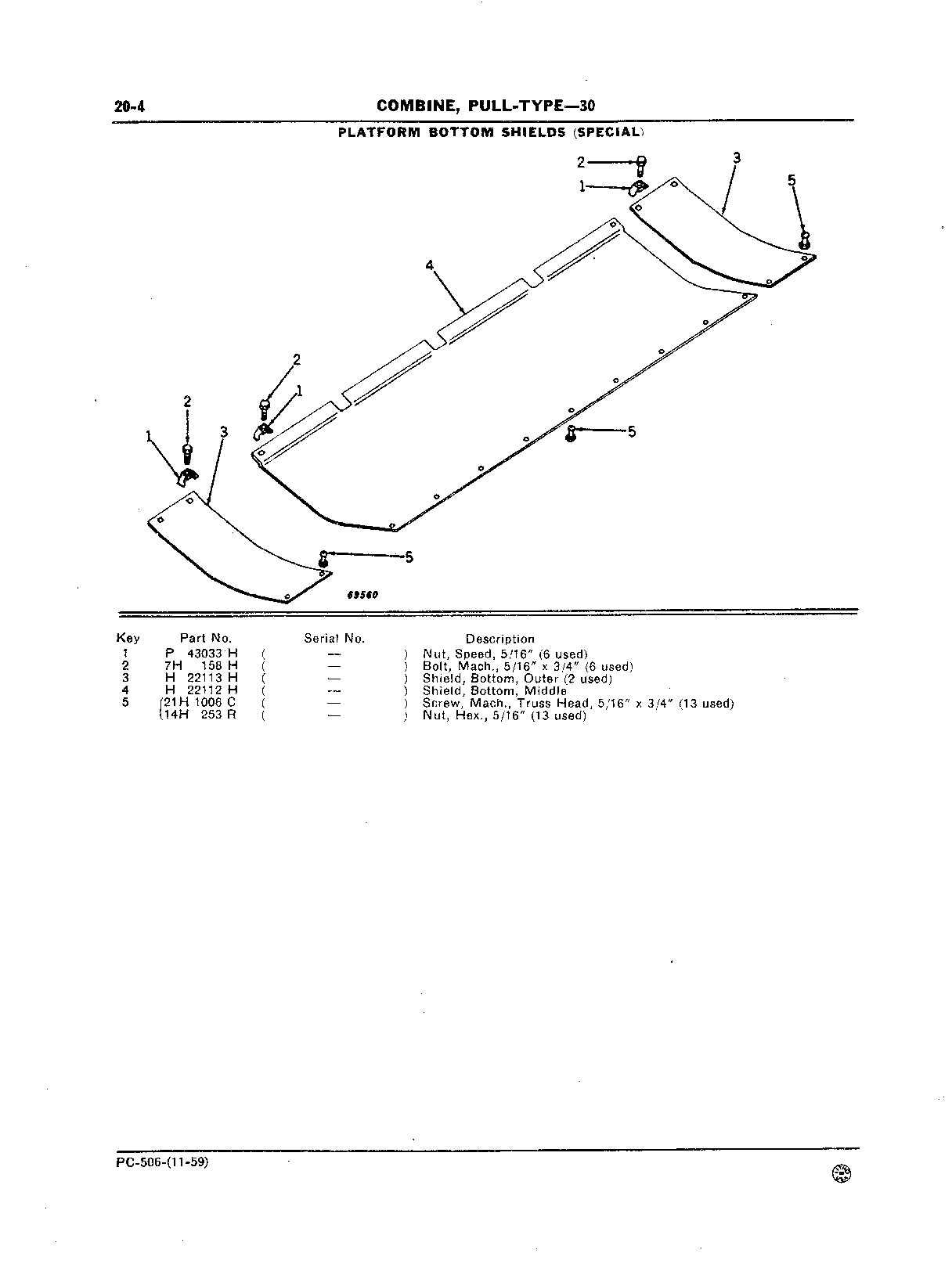 Platform Bottom Shields (Special)