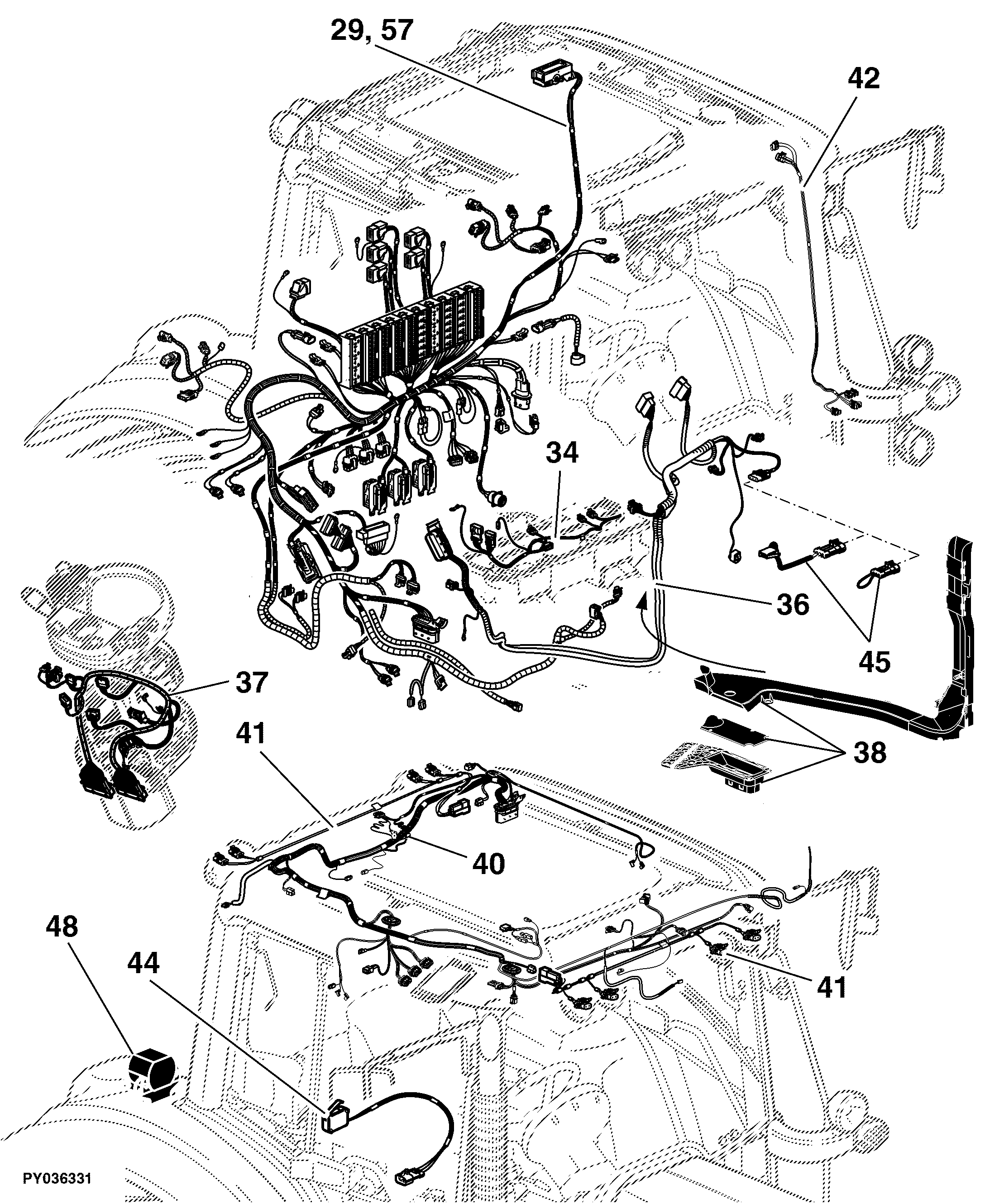 42 Electrical Components / Wiring Harnesses and Precision Farming Equipment