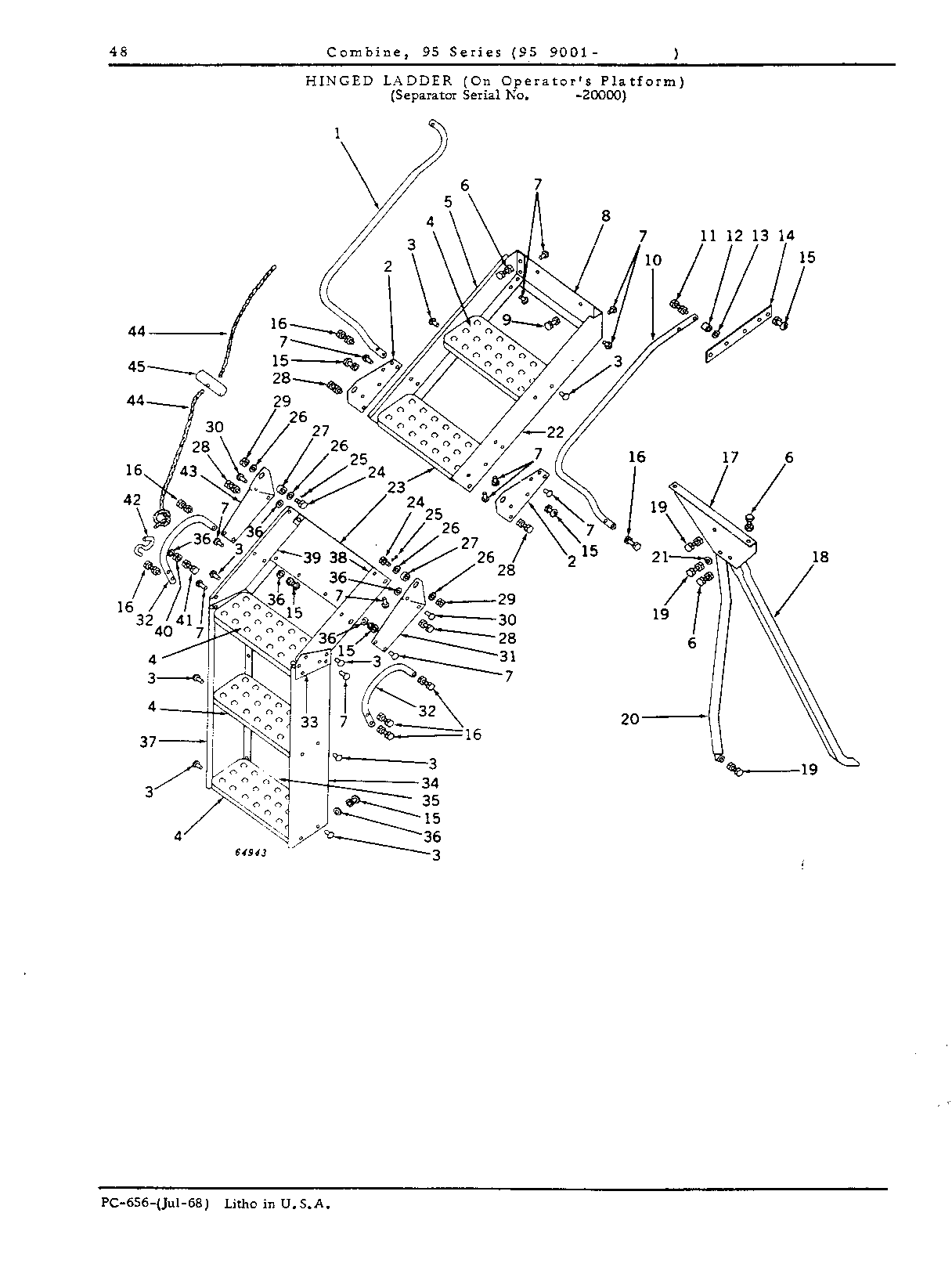 Operator's Platform, Ladder and Controls (Continued)