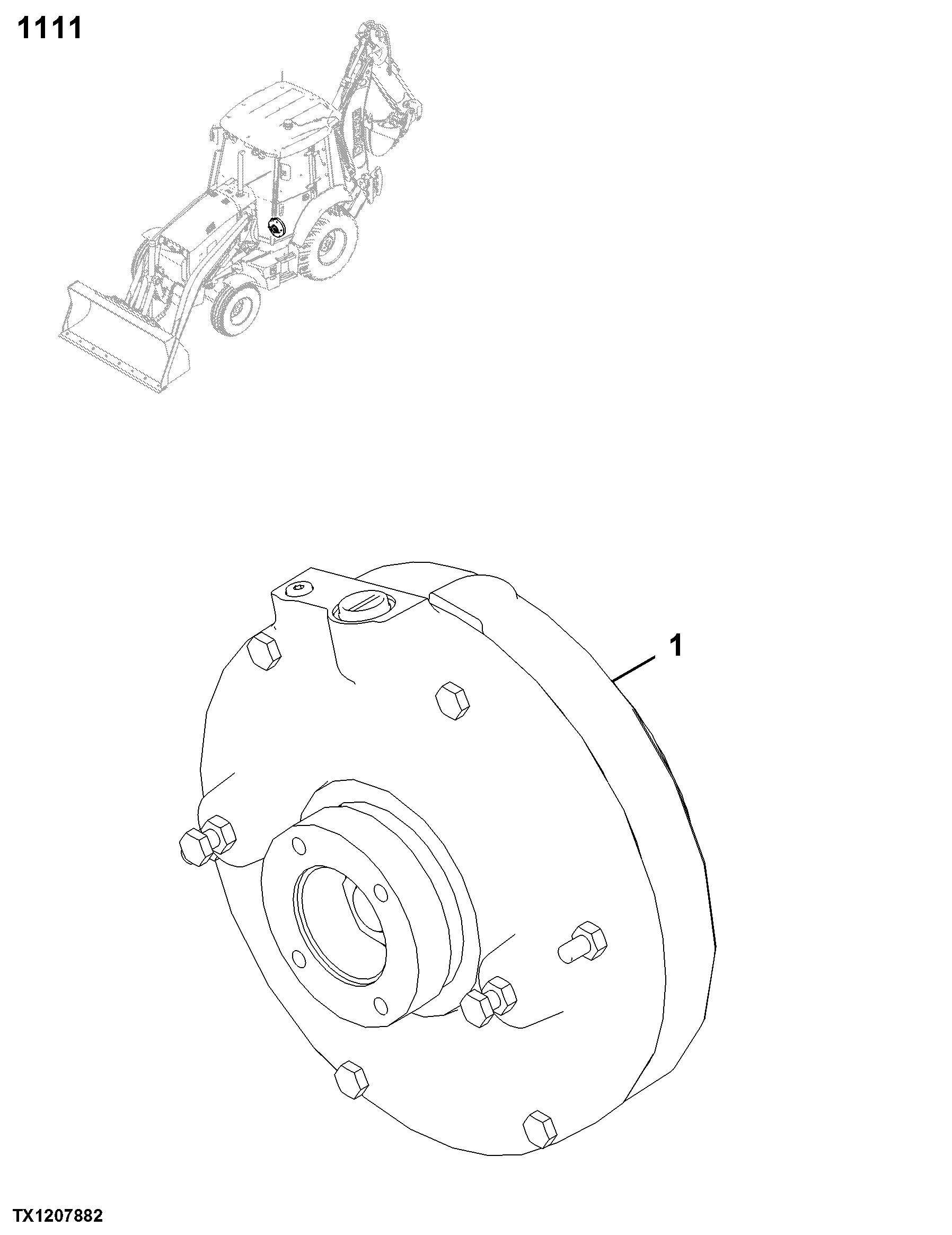 1111 Parking Brake Active Elements