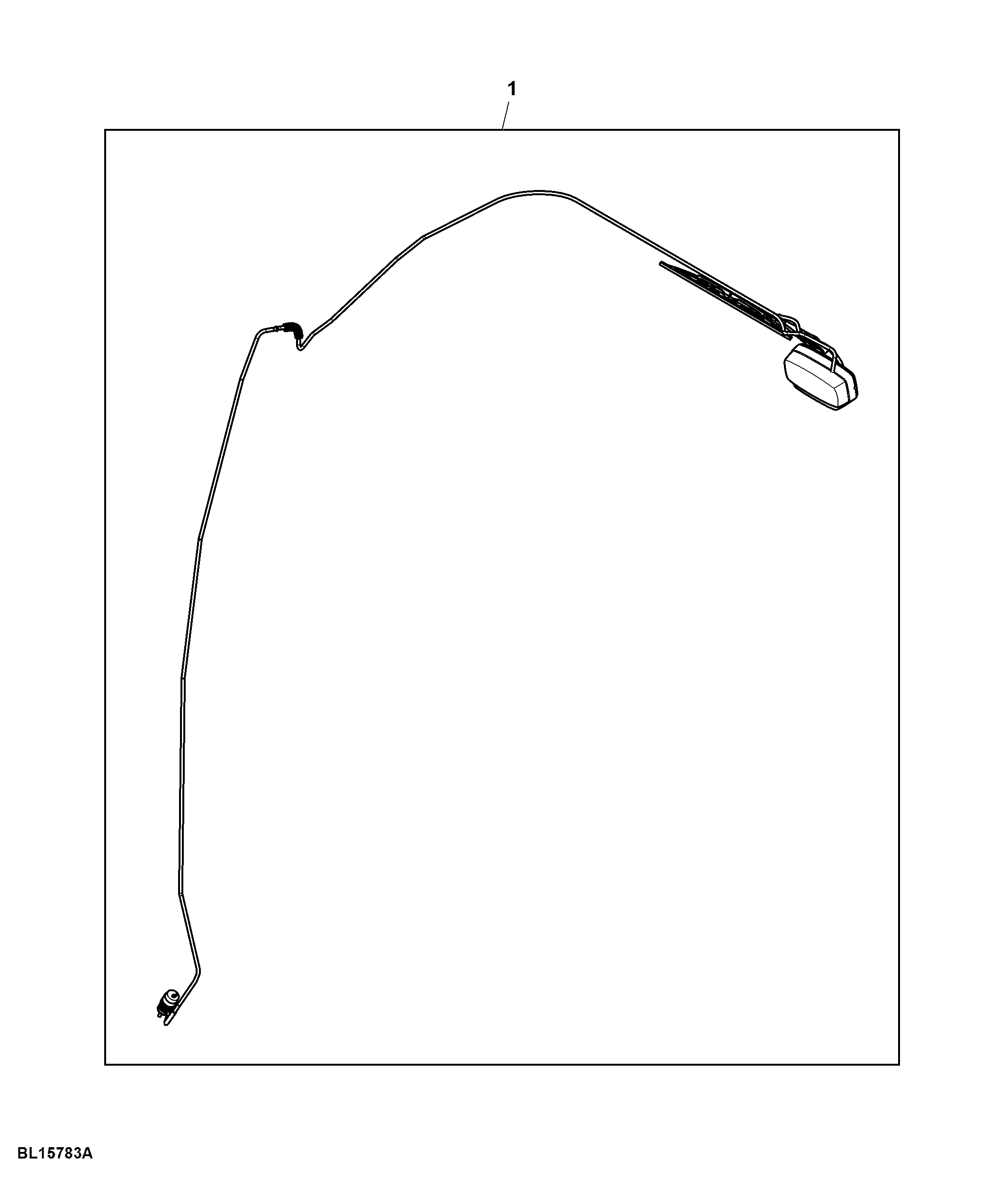 Attachment, Wiper, Rear Windshield