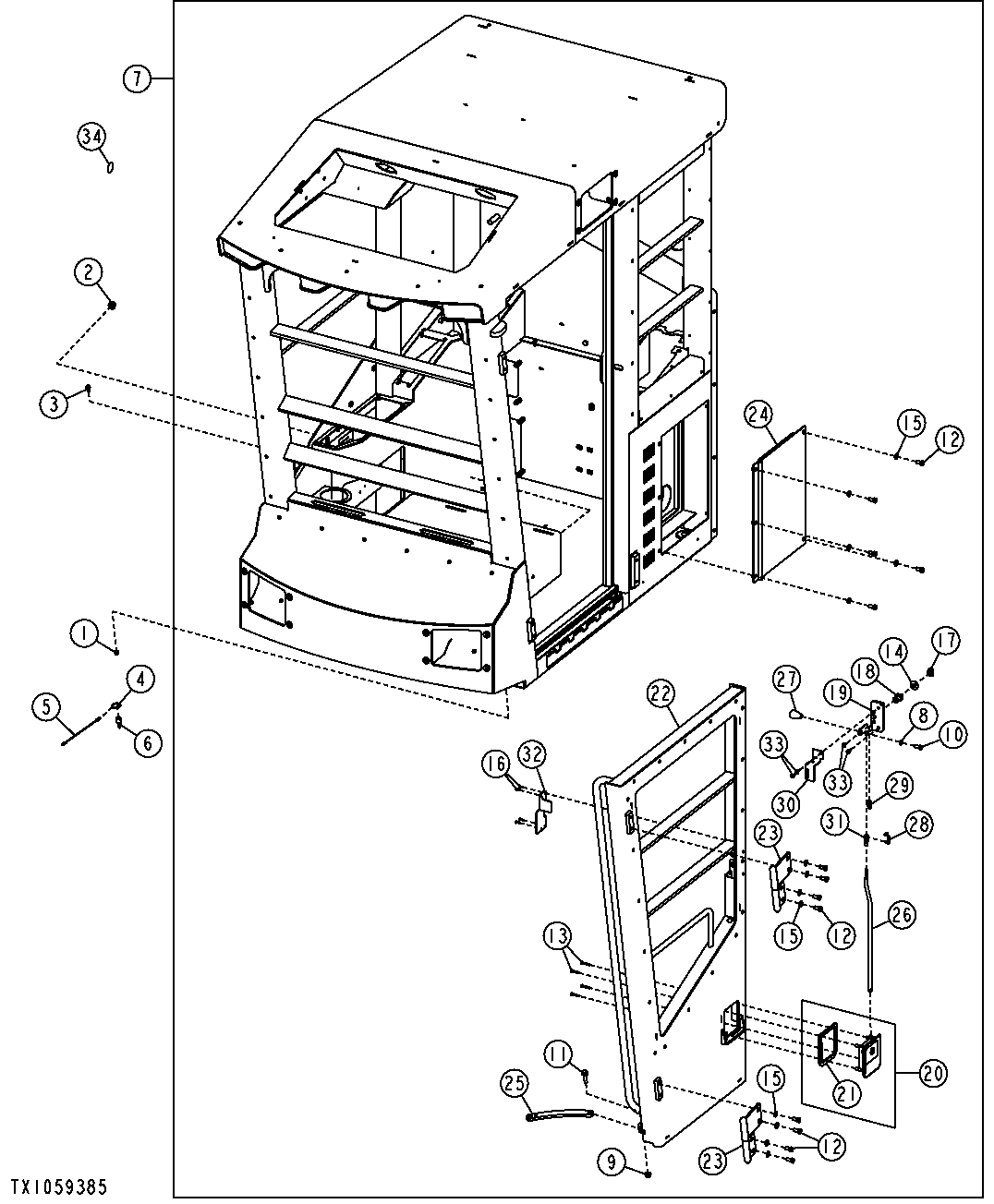 Roll Over Protection Structure (ROPS) (132500 - )
