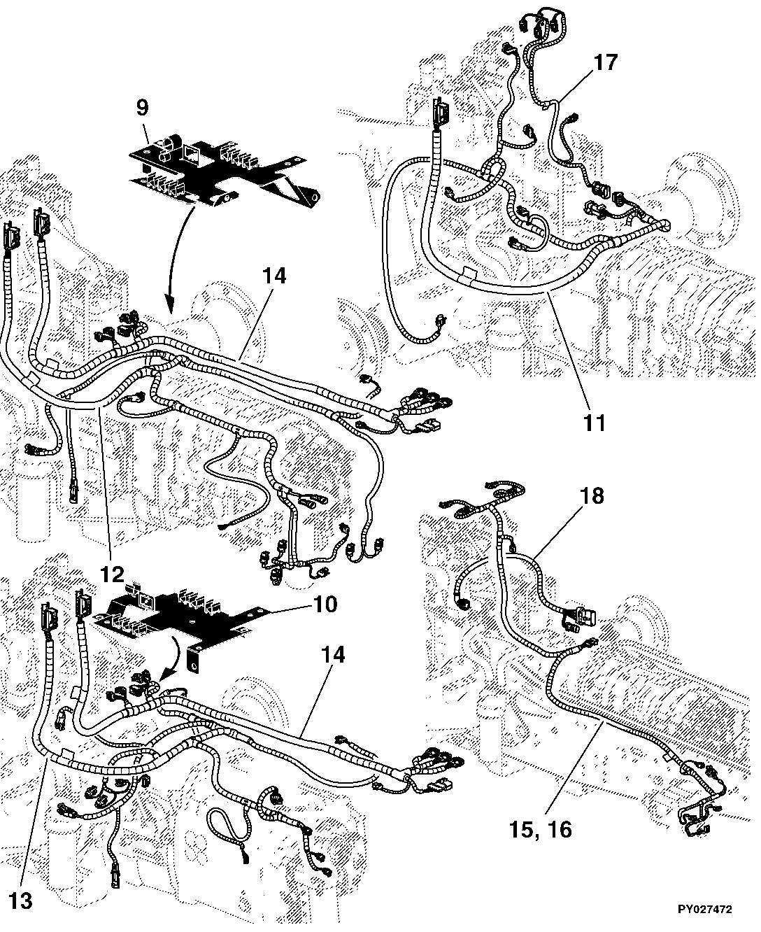 42 ELECTRICAL COMPONENTS / WIRING HARNESSES AND PRECISION FARMING EQUIPMENT