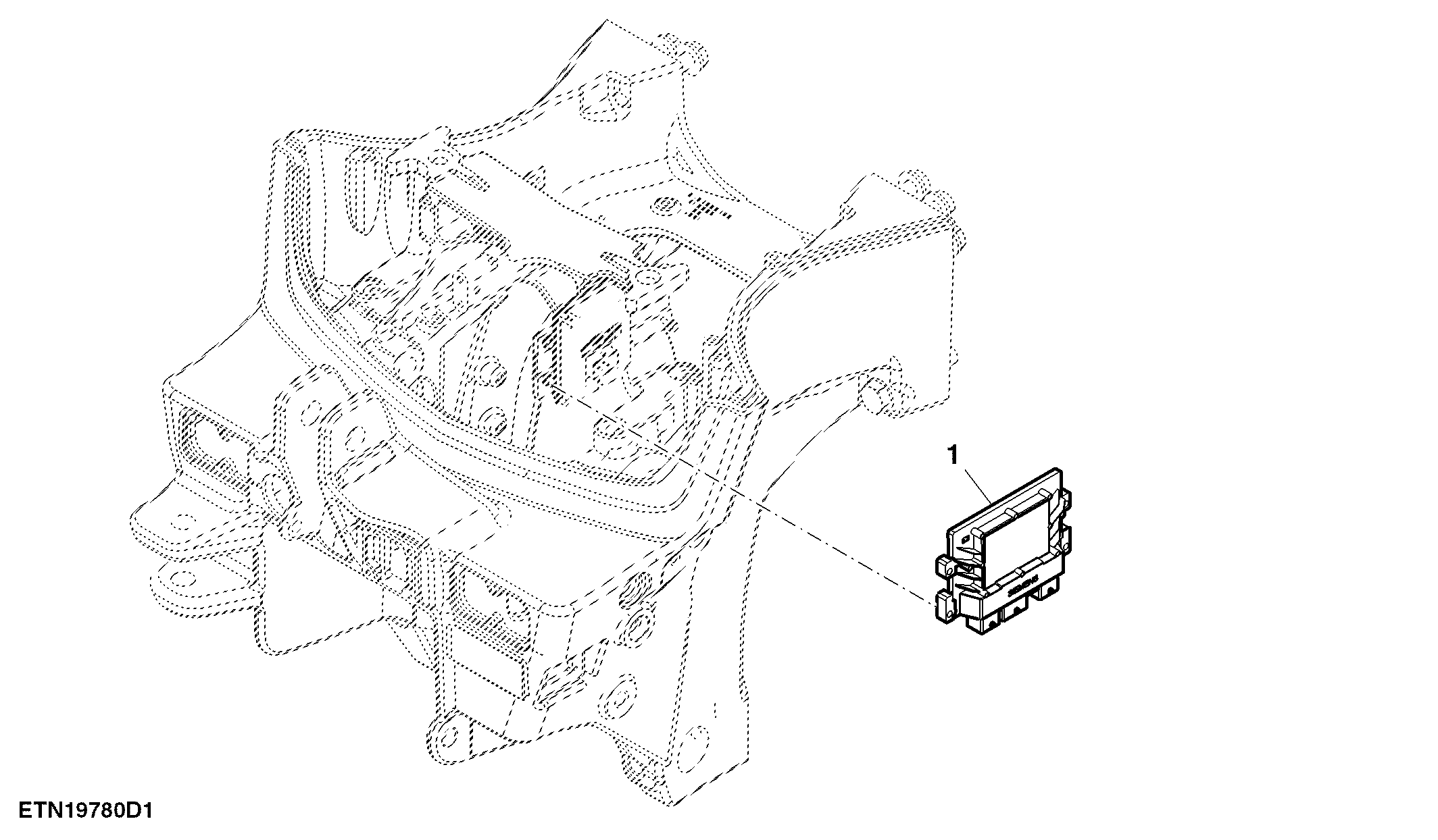 Front Controller, W/ Front Hitch and ILS™ ( - 119999)