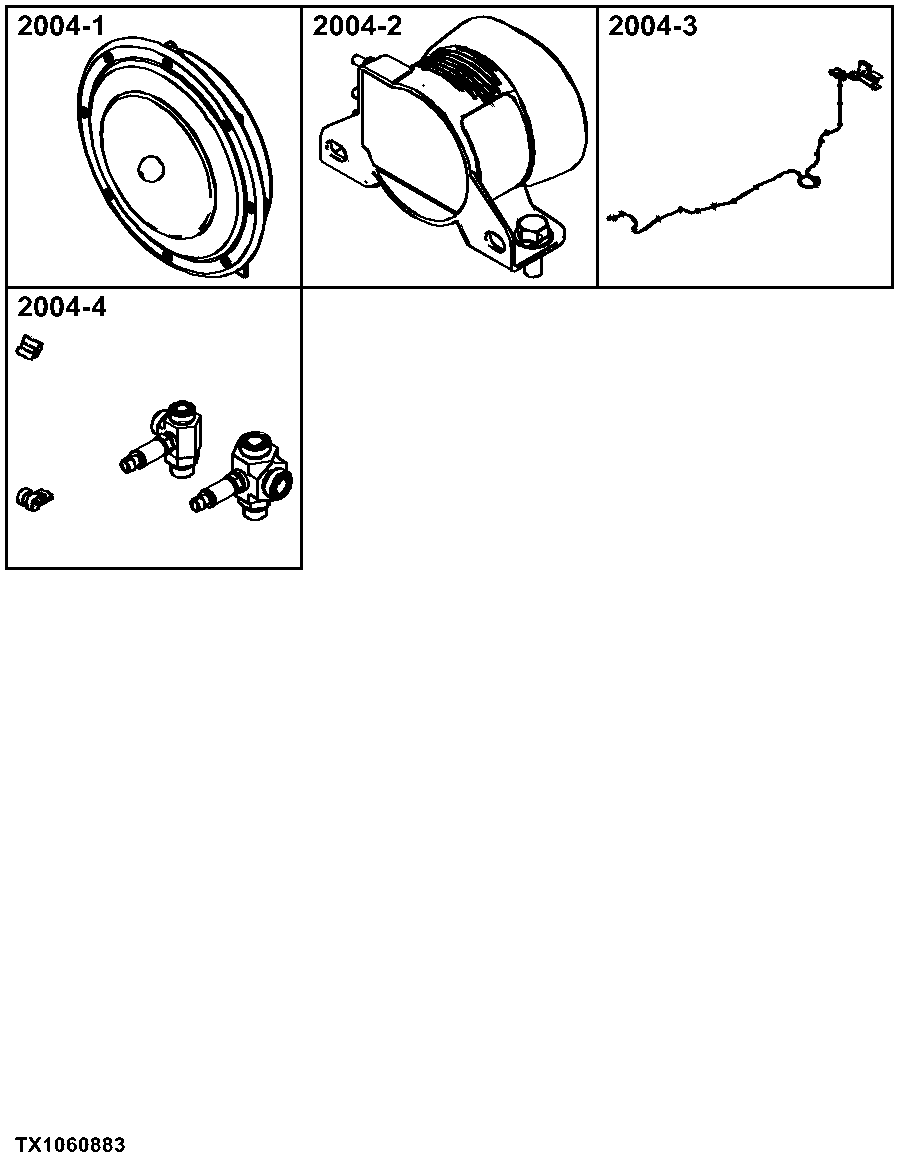 2004 Warning Devices Including Horn & Reverse Alarm