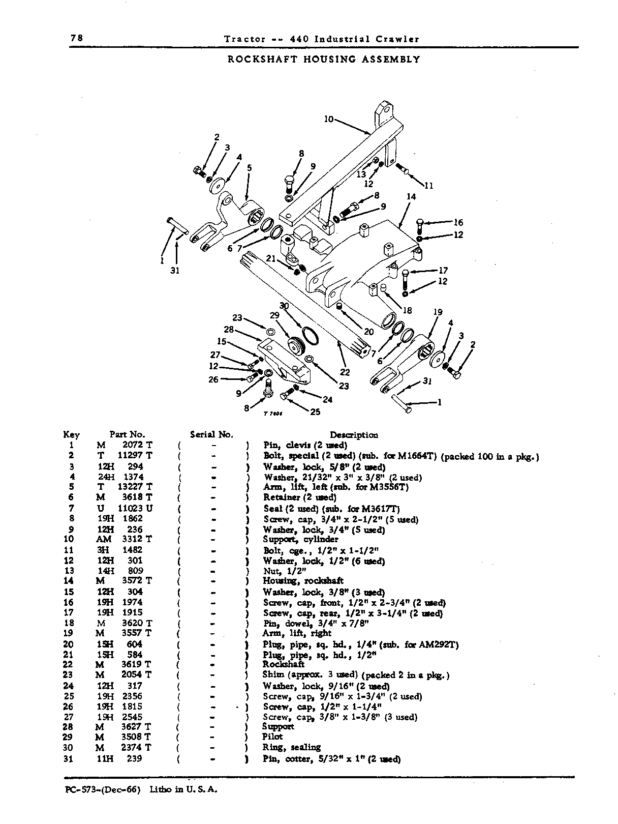 3-Point Hitch (Continued)