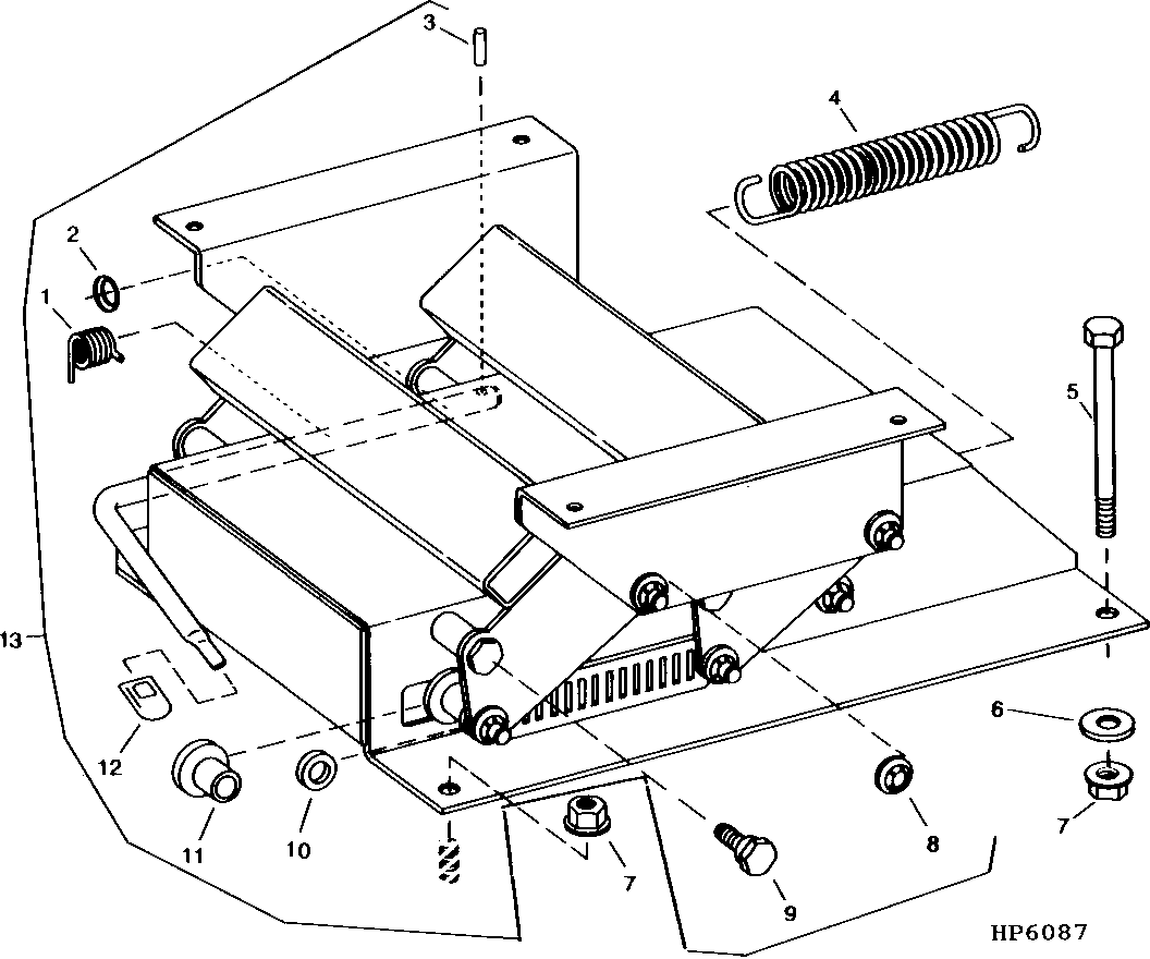 CAB SEAT HEIGHT ADJUSTER (VERTICAL CONTROL)