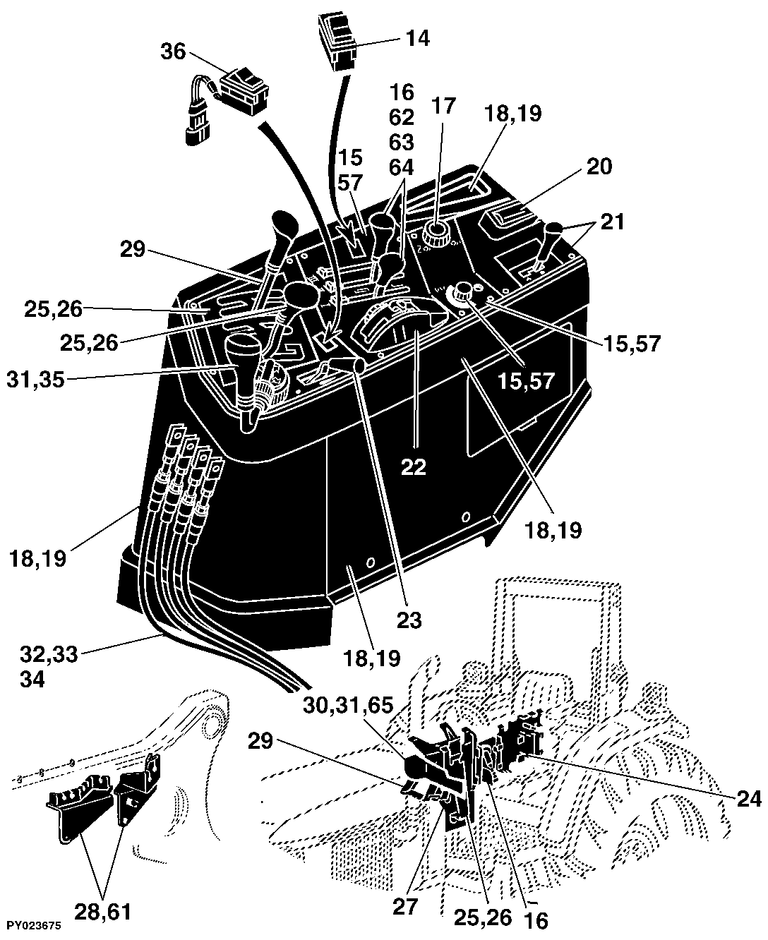 92 OPERATORS STATION, CONTROLS, ACCESSORIES