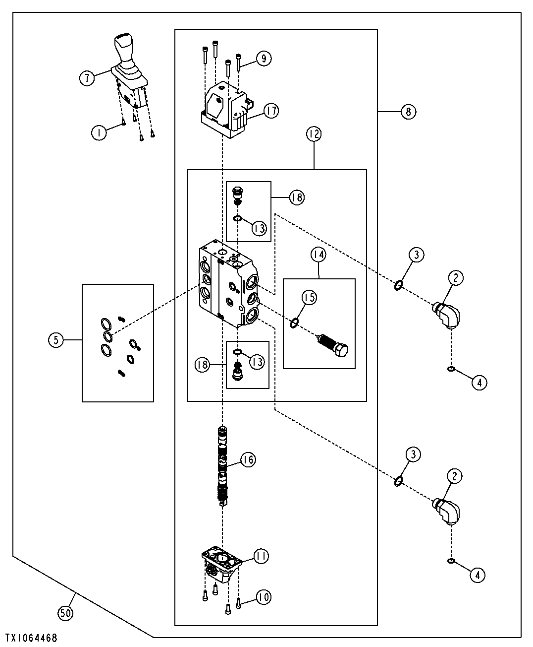 Integrated Grade Control Lever (Auxiliary Joystick) Field Kit