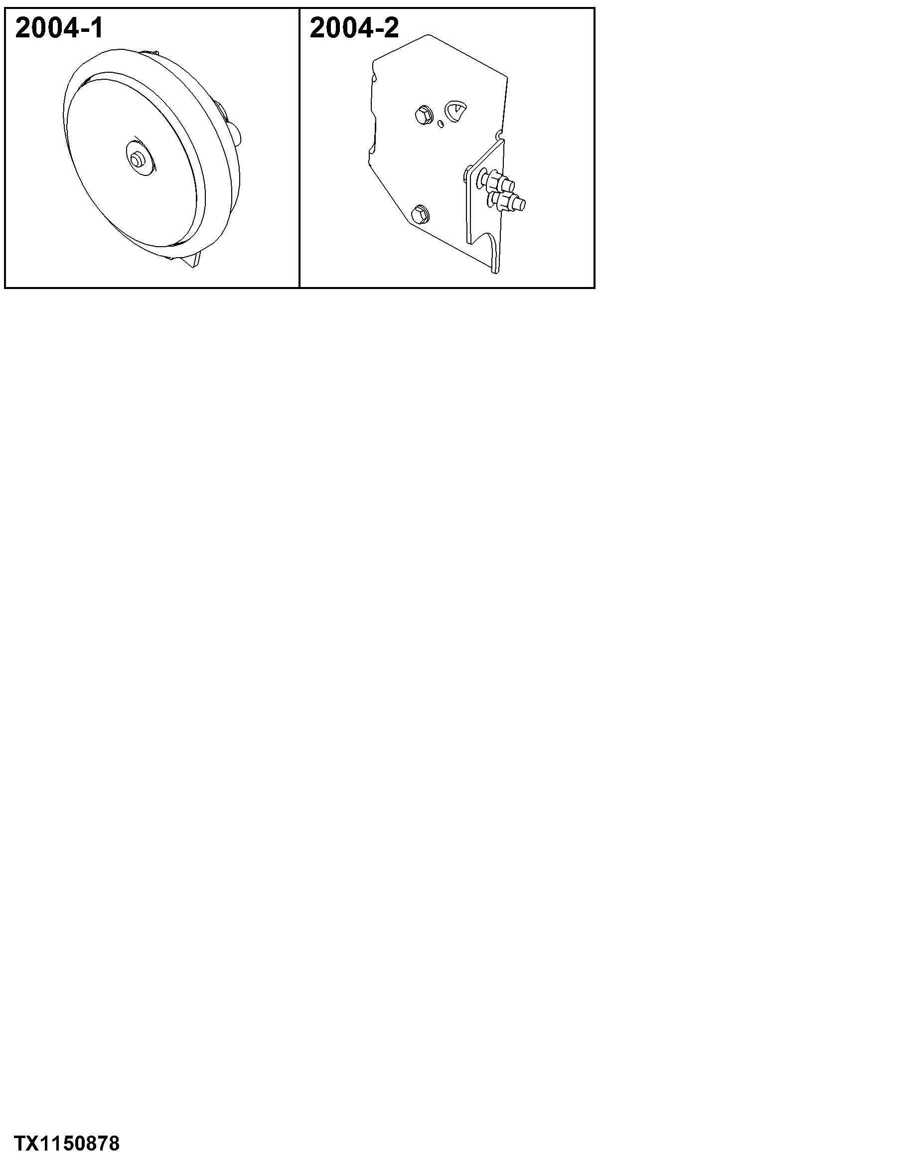 2004 Warning Devices Including Horn and Reverse Alarm