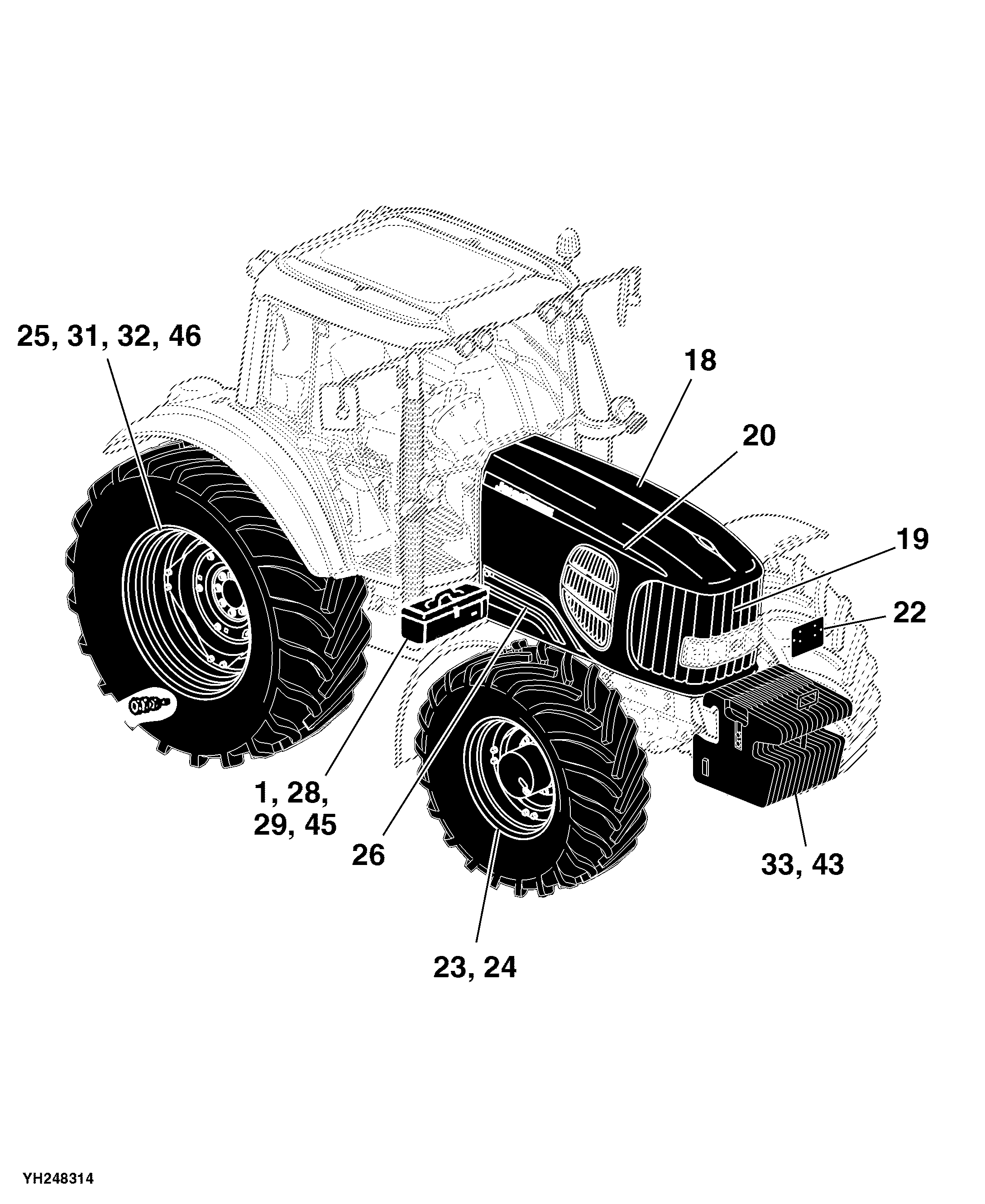 80 Frame, Front Axles, Sheets, Miscellaneous