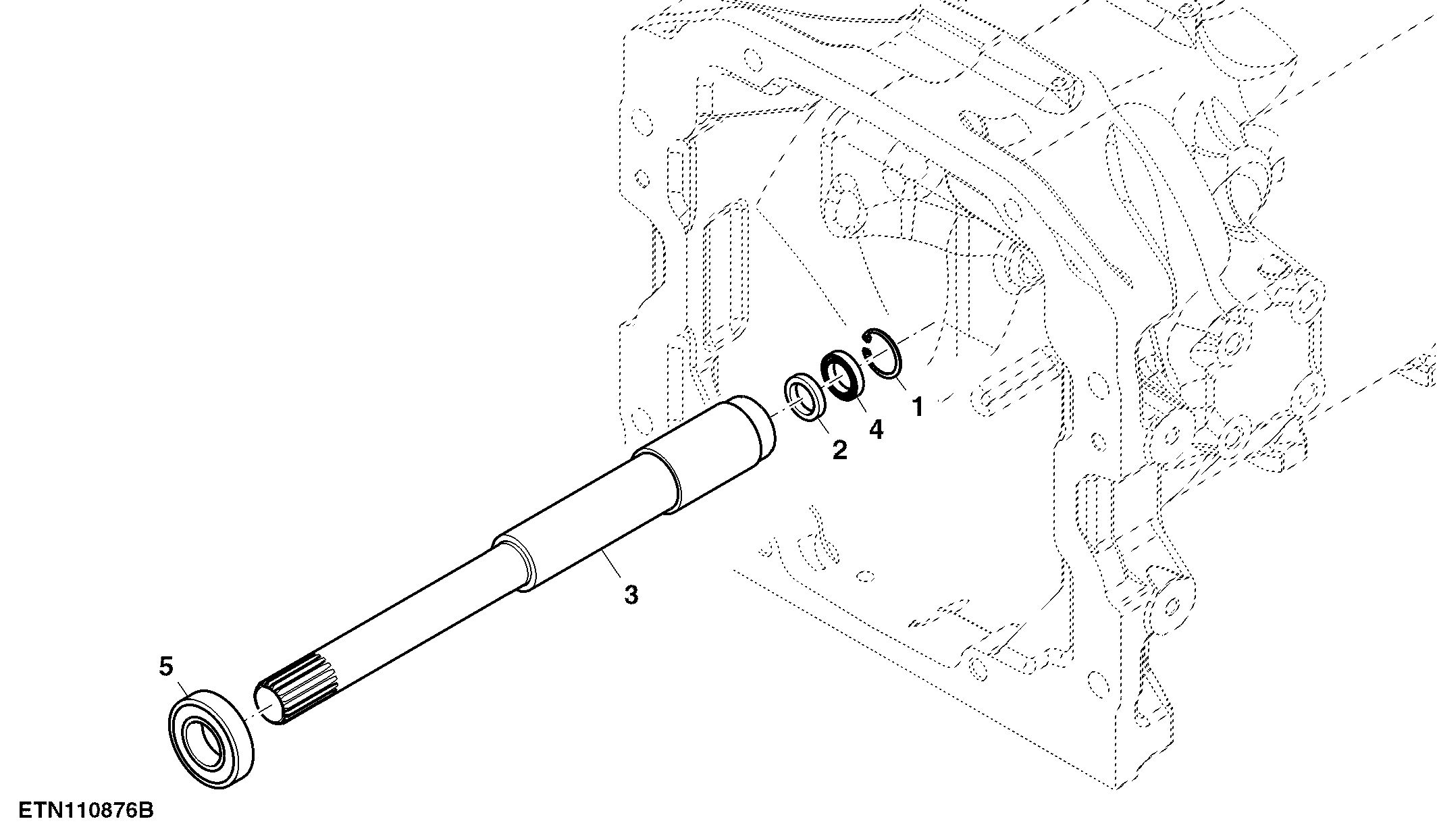 Clutch Input Shaft