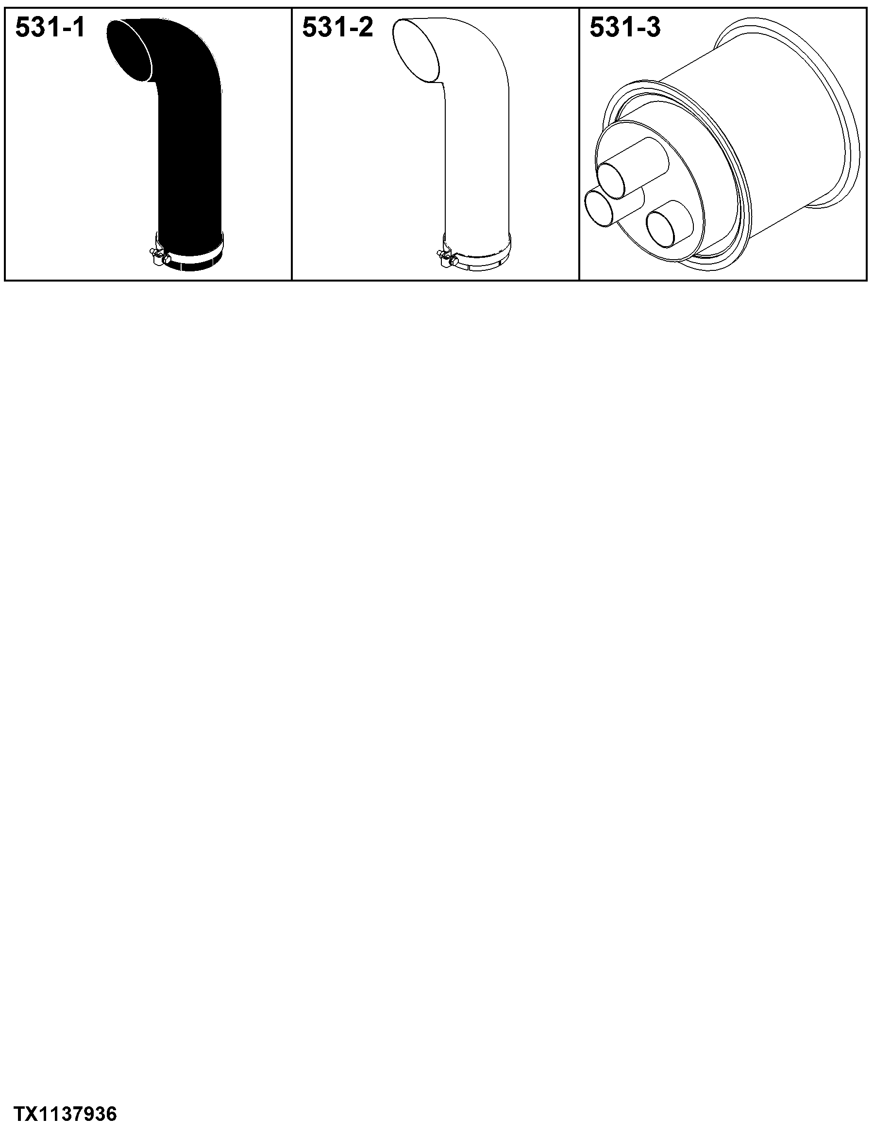 0531 Muffler & Exhaust Pipe