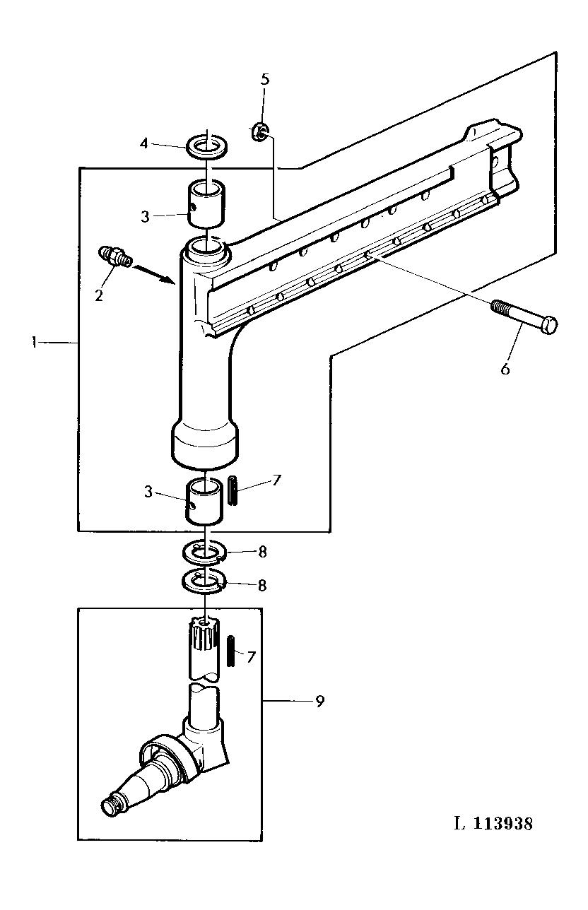 FRONT AXLE KNEE/SPINDLE KNUCKLE (HEAVY DUTY)
