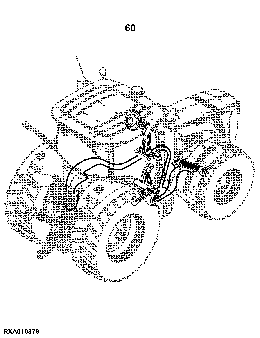 8245R Tractor (S.N. 000101 - 053099)(Worldwide)