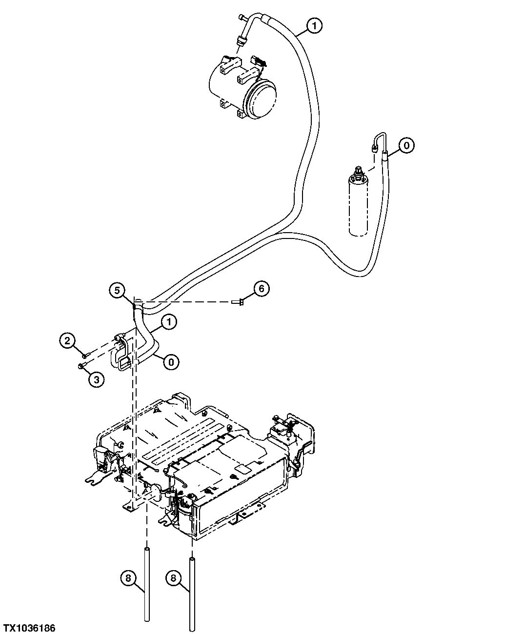 Air Conditioner Compressor and Condenser Hoses