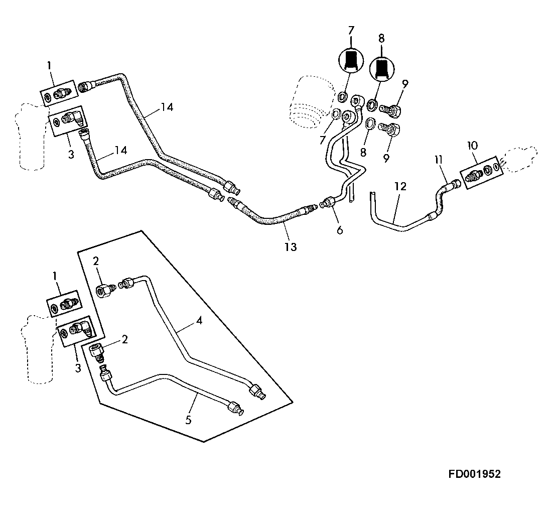 HYDROSTATIC STEERING (WITH FRONT WHEEL DRIVE)