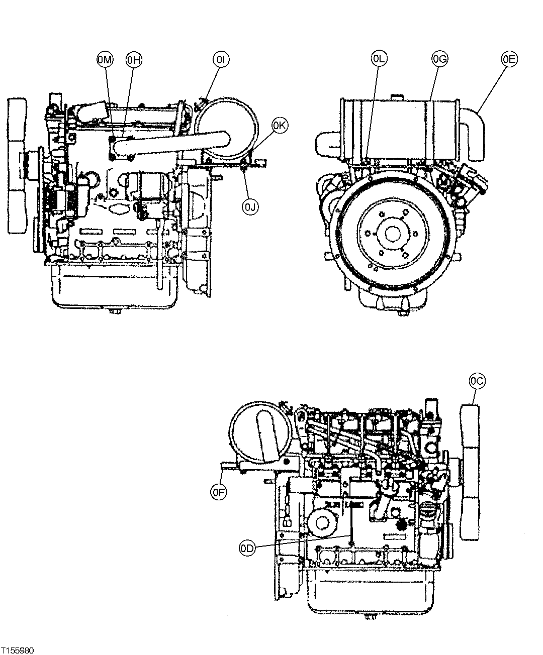 MUFFLER AND MOUNTING HARDWARE (SERIAL NUMBER 220019- )