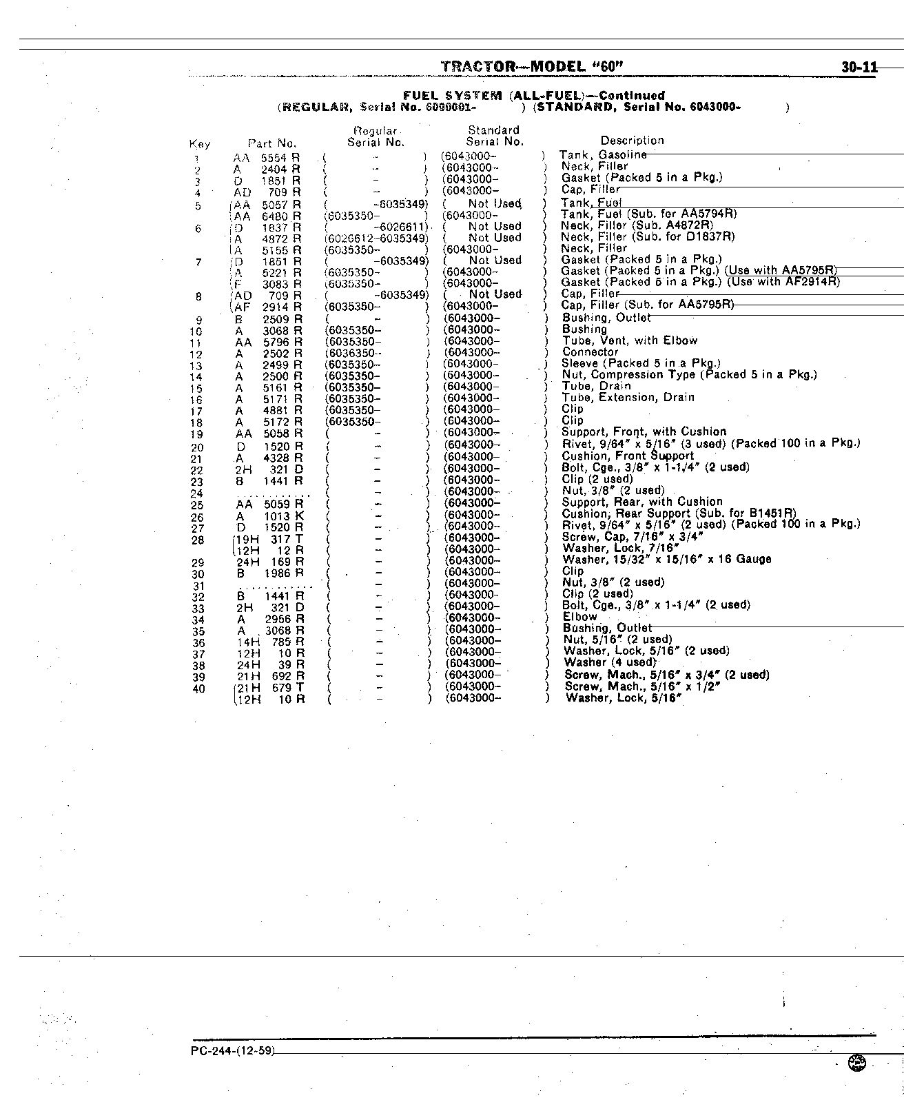 Section 30-Fuel System (Continued)