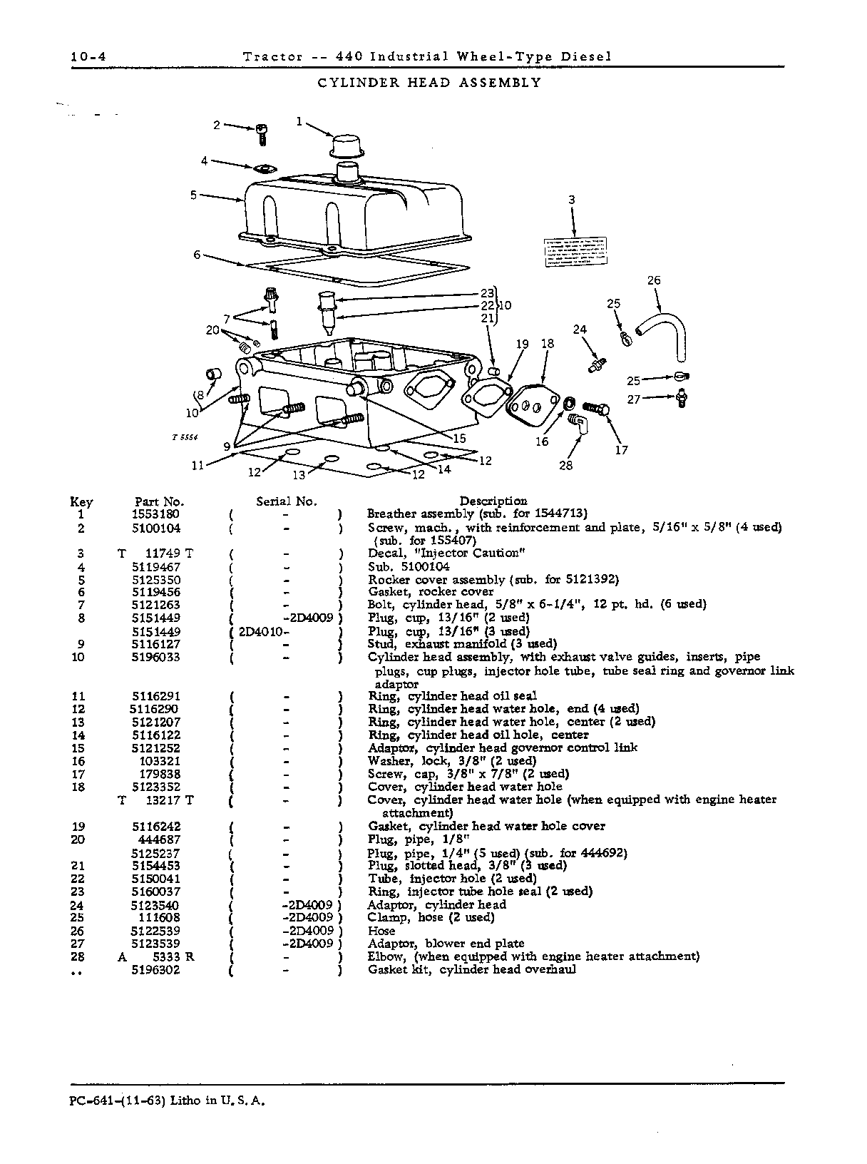 Engine (Continued)