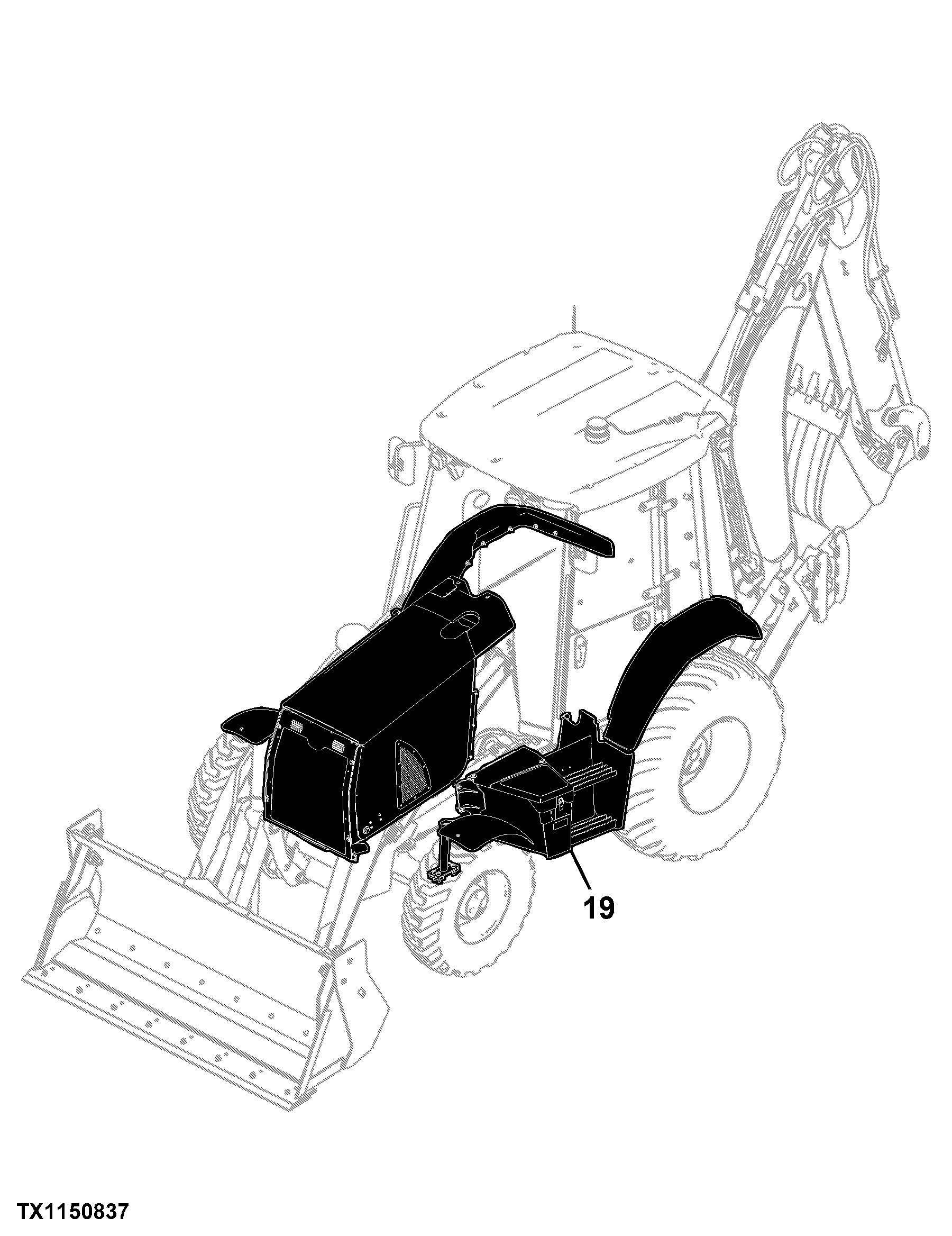 410K Backhoe Loader (Engine 4045HT063, 4045HT073)(PIN: 1T0410KX_ _E219607 - E277405)