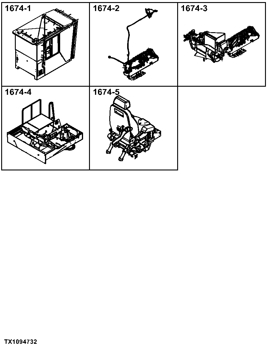 1674 Wiring Harness & Switches