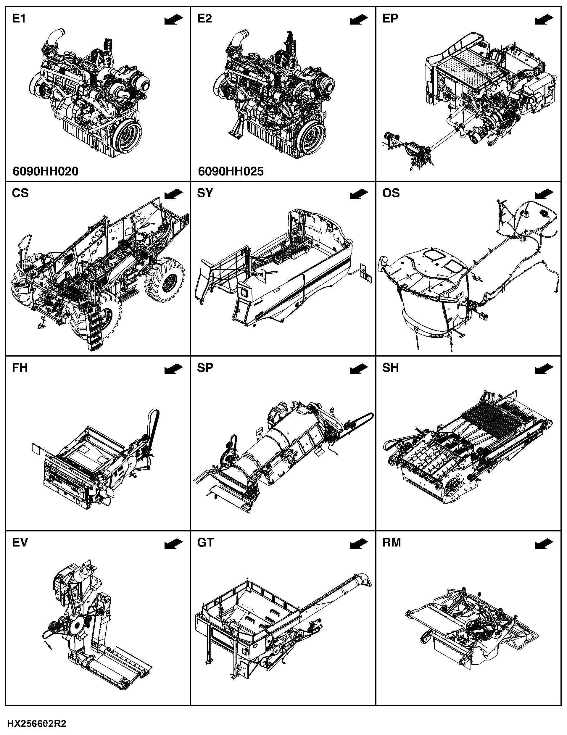 S650 Combine (Worldwide Edition, S.N. 785001- )