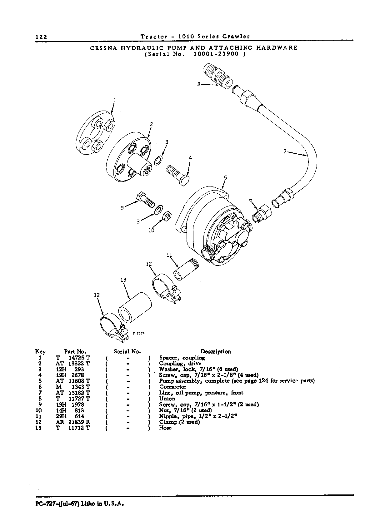 Hydraulic system oil lines