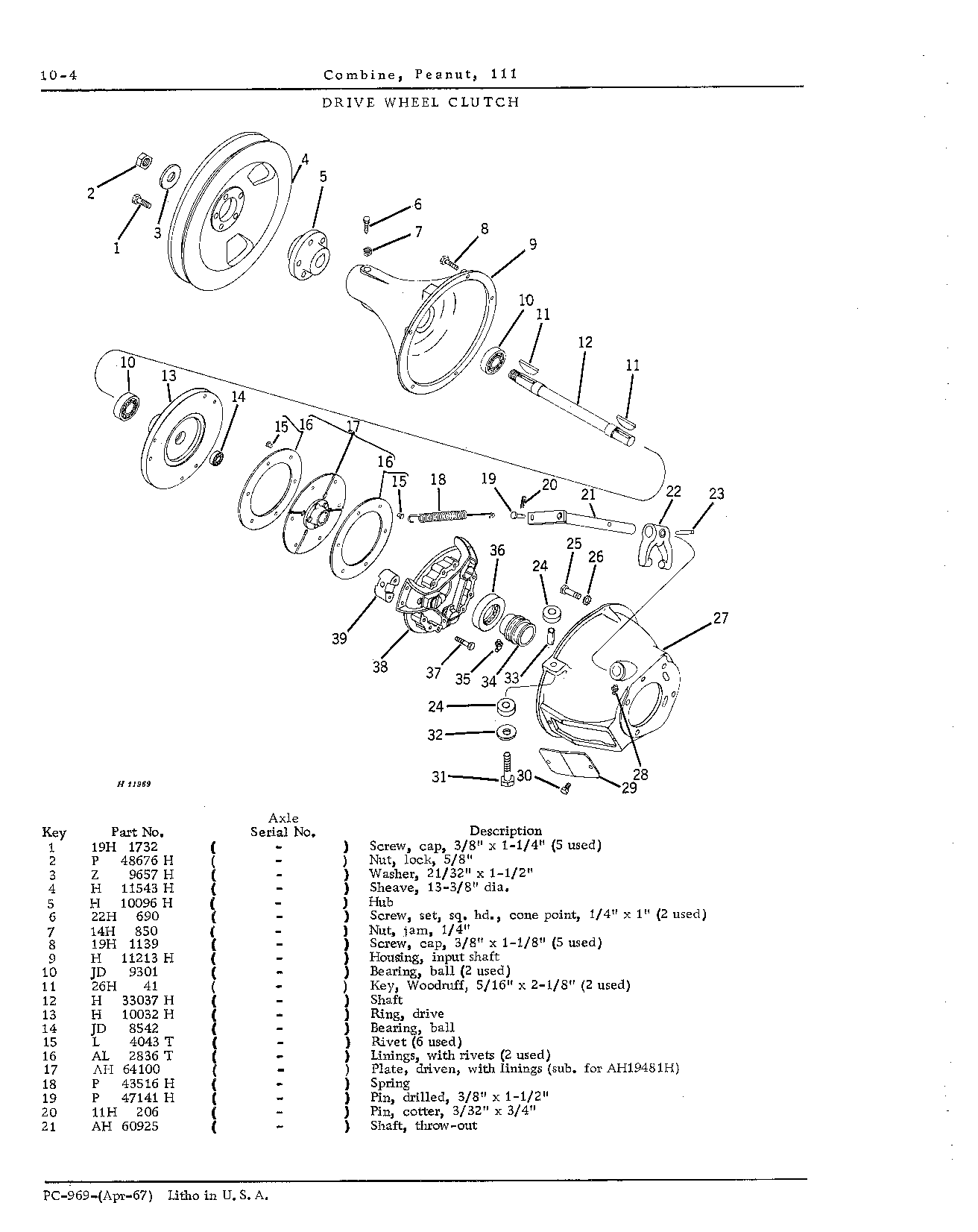 Drive wheel Clutch