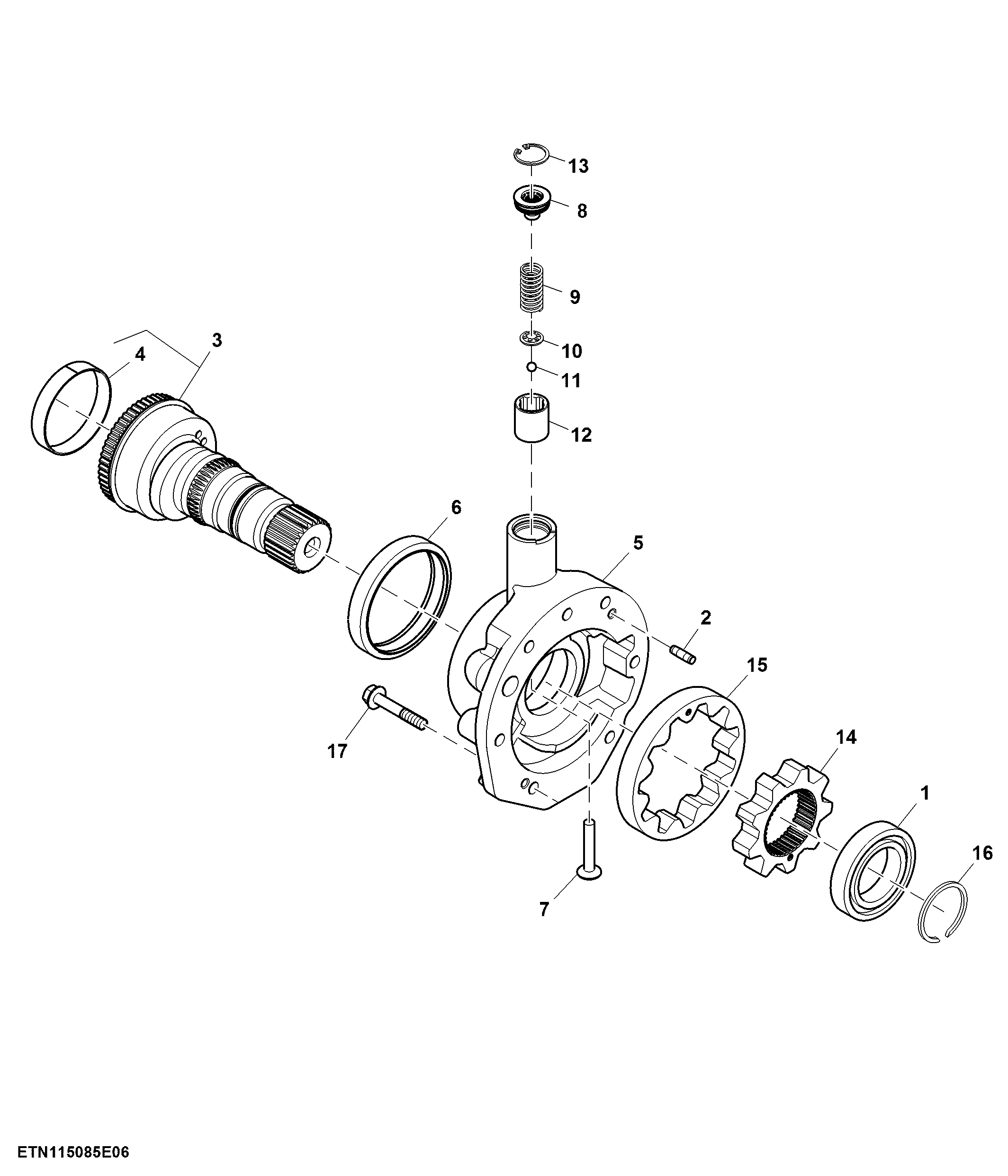Transmission Oil Pump, CommandQuad™ Transmission