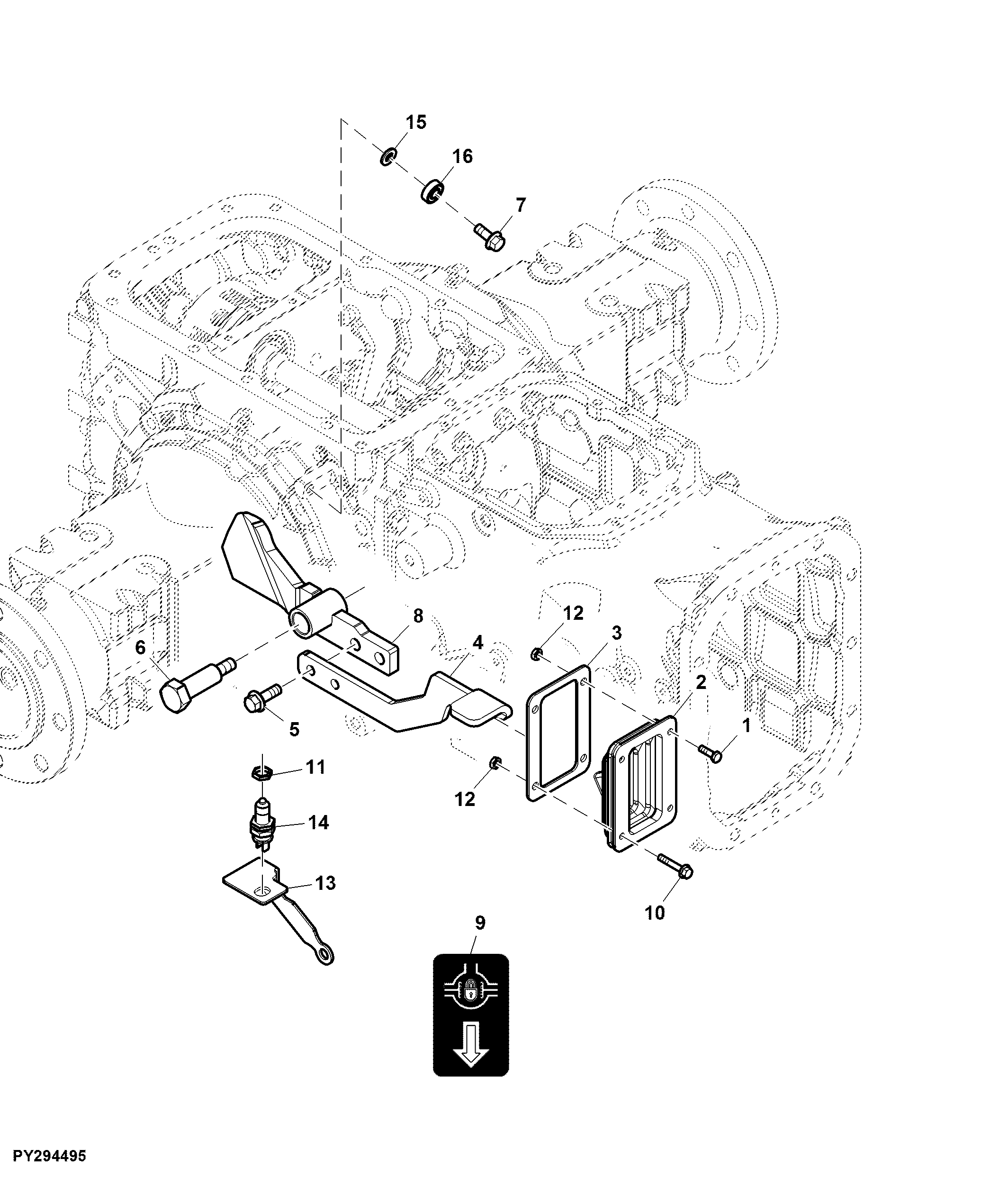 Differential Lock Pedal, SyncShuttle™, IOOS