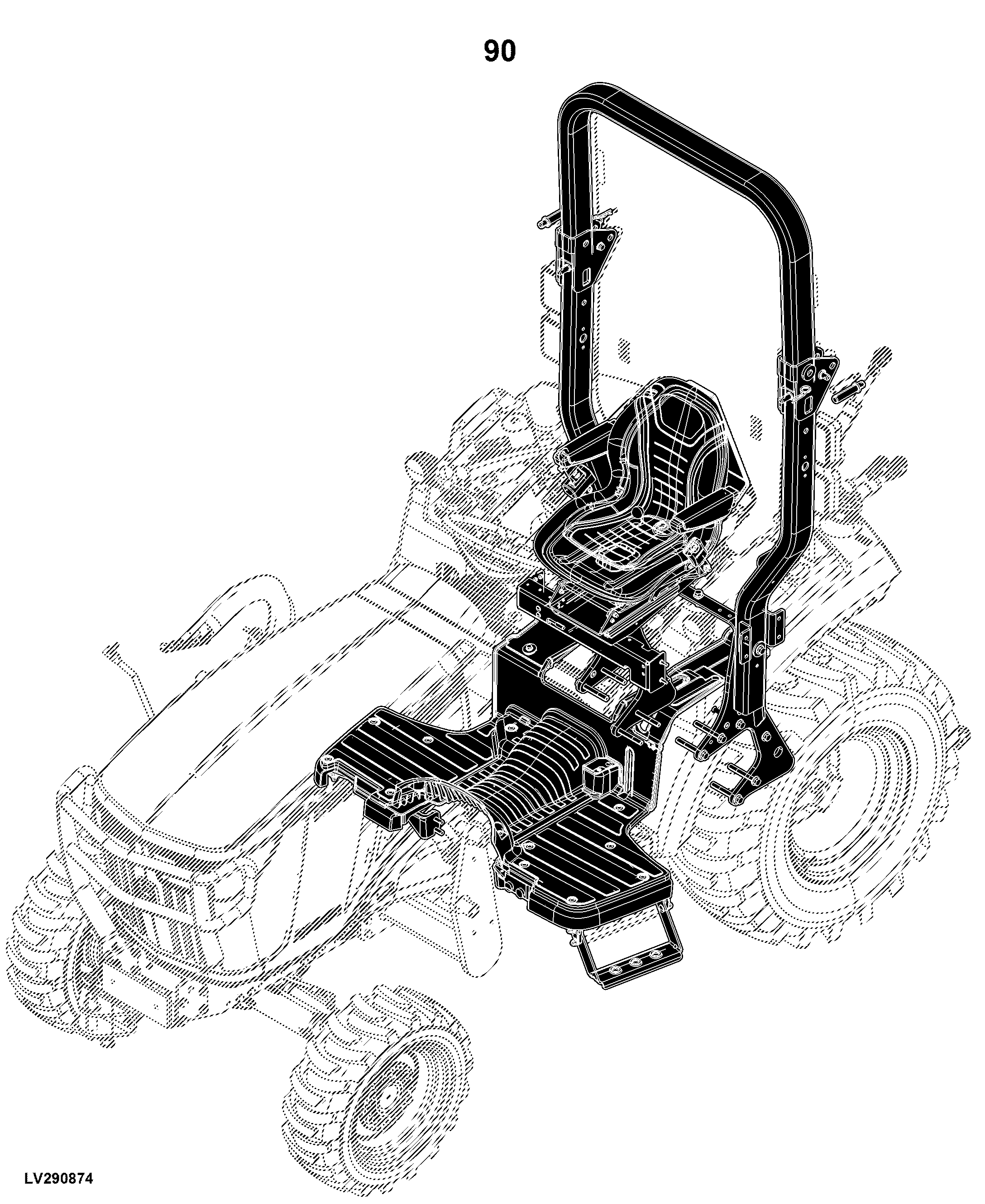 2032R Tractor (GH100008- )(North America Edition)
