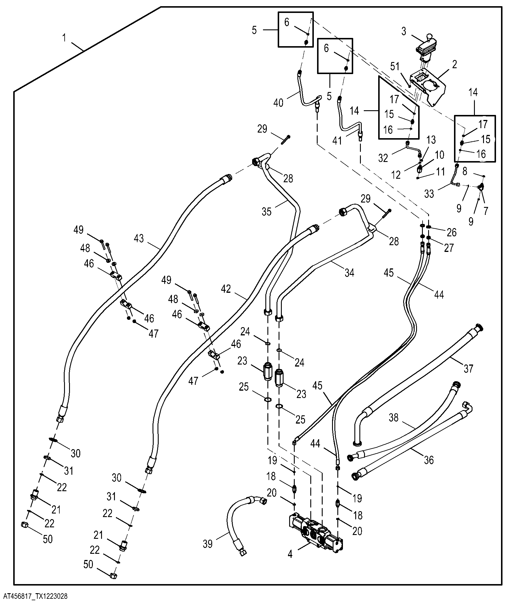Joystick To Joystick with Auxiliary Lever Conversion Kit