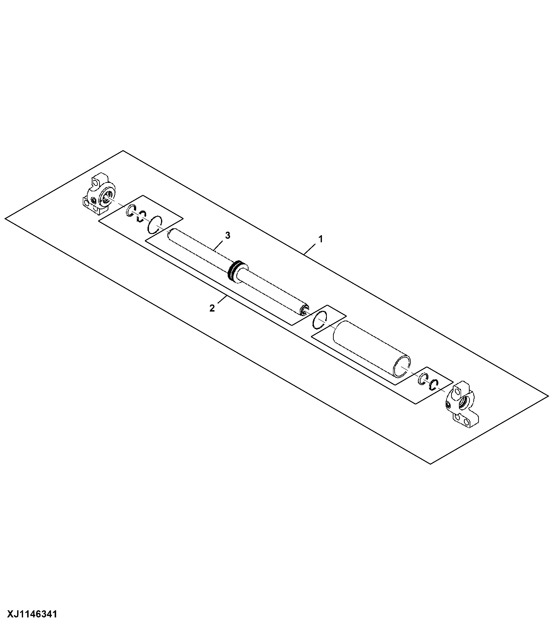 Steering Cylinder ( - 000911), (001249 - 001298)