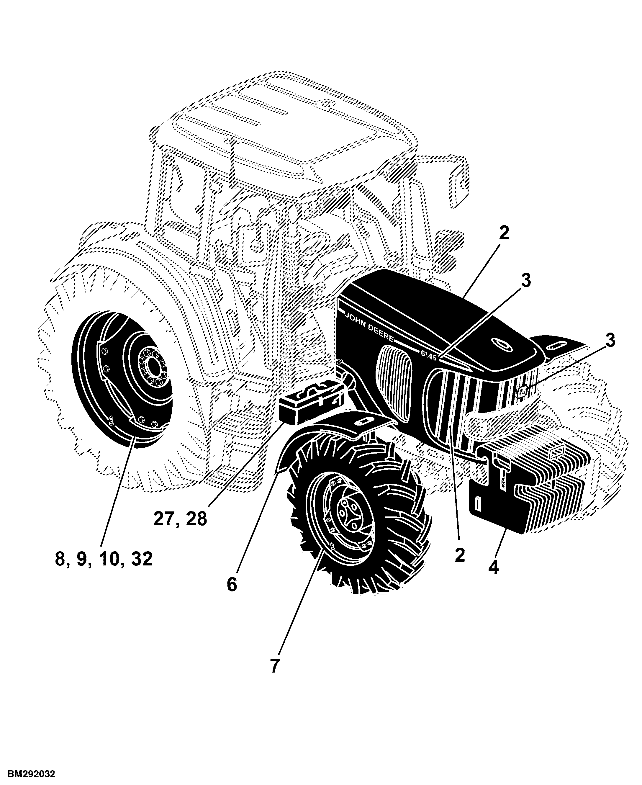 80 FRAME, FRONT AXLES, SHEETS, MISCELLANEOUS