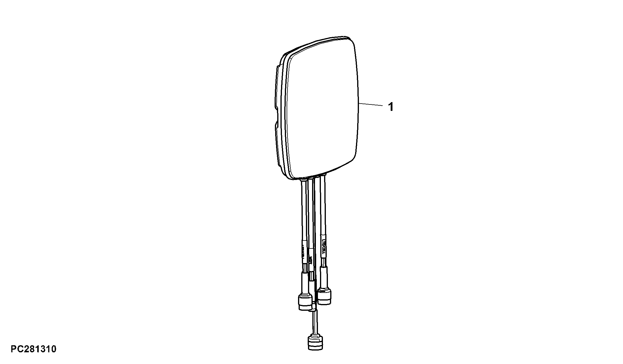 Low Profile Antenna, Modular Telematics Gateway, 4G LTE