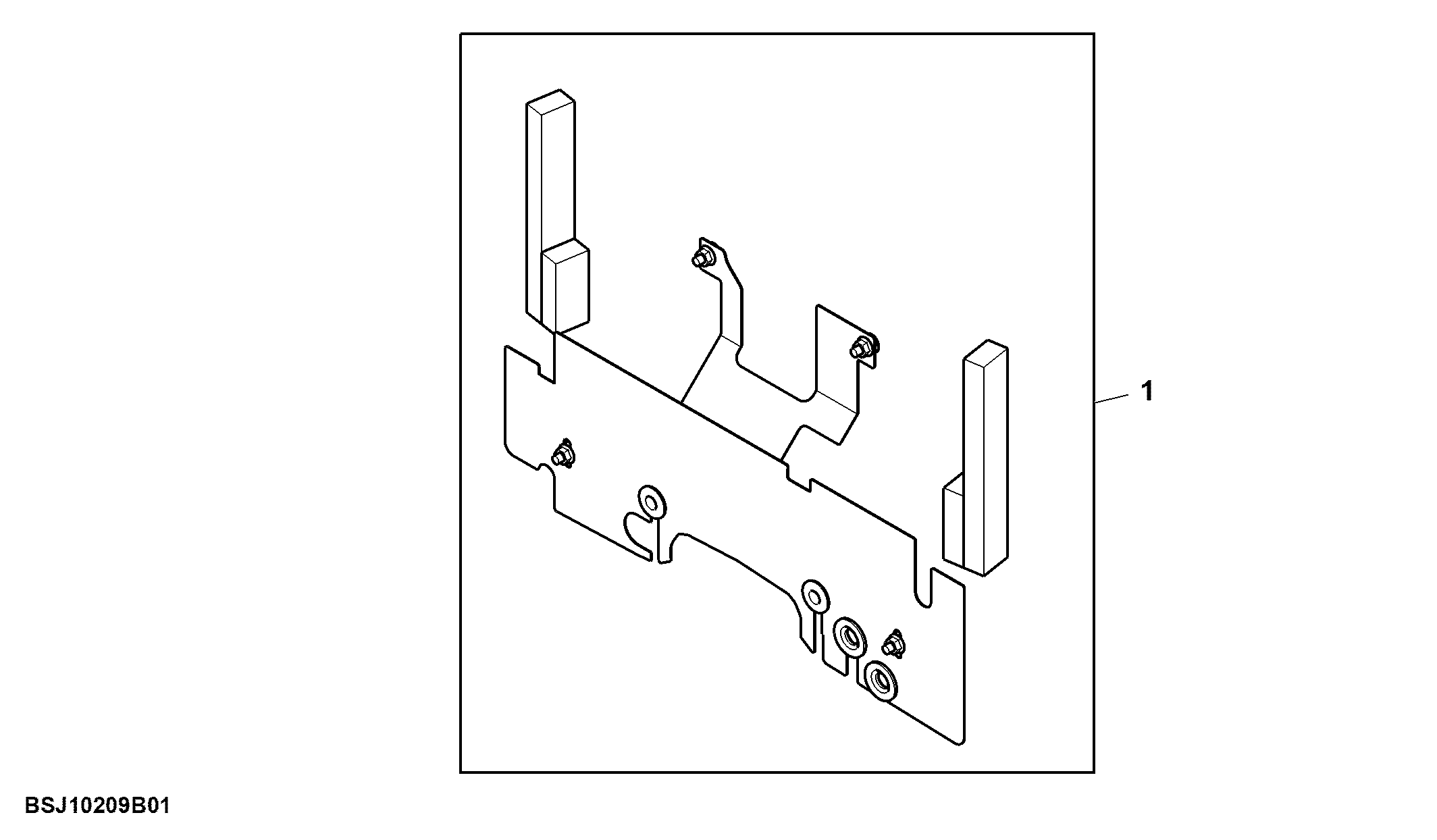 Attachment, Heat Shield, PowrReverser™, OOS
