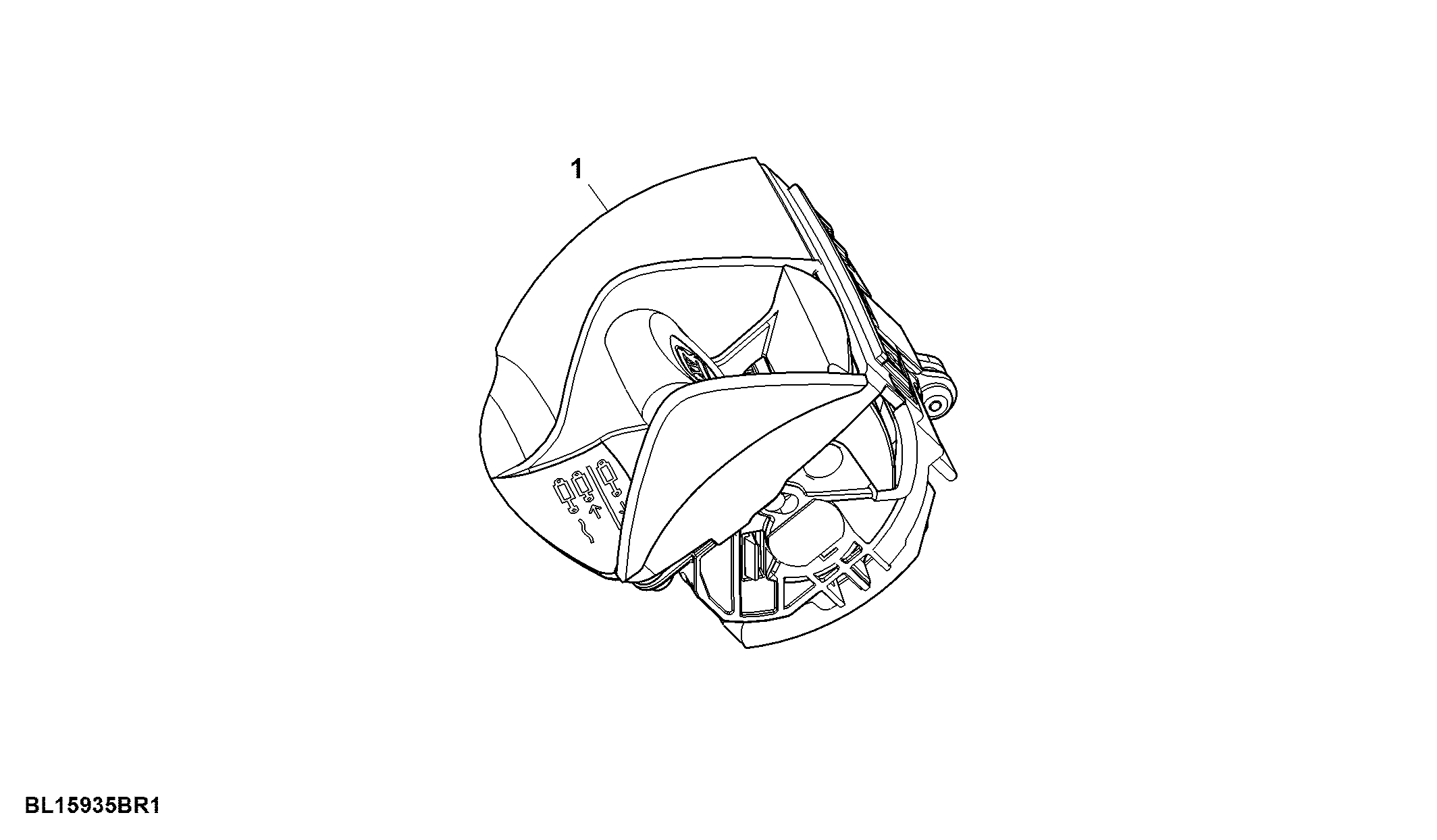 Attachment, Rear Hitch Control, W/ Front Hitch, W/O Multi-Function Lever, CommandARM™