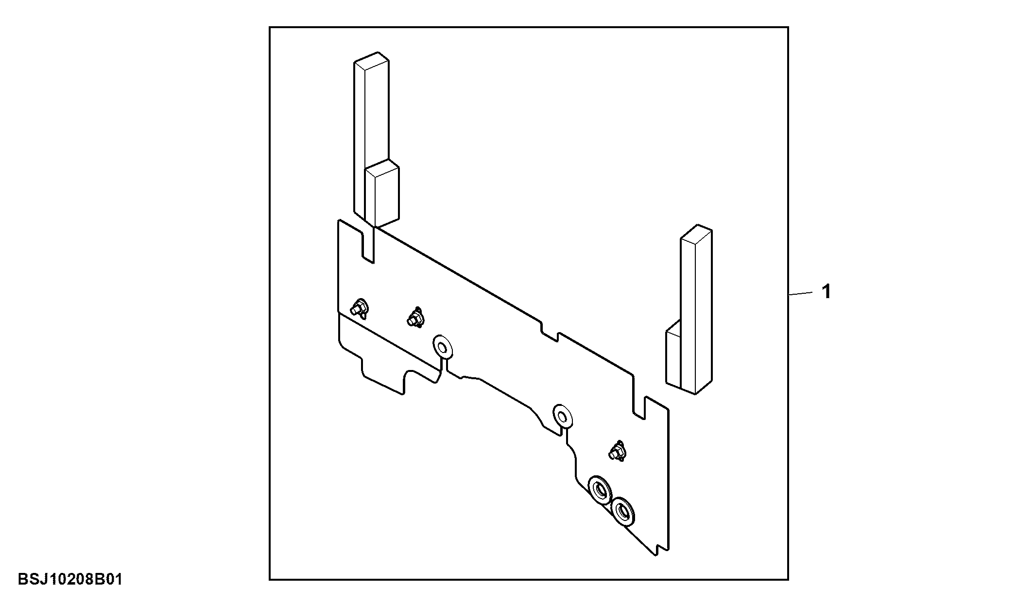 Attachment, Heat Shield, OOS