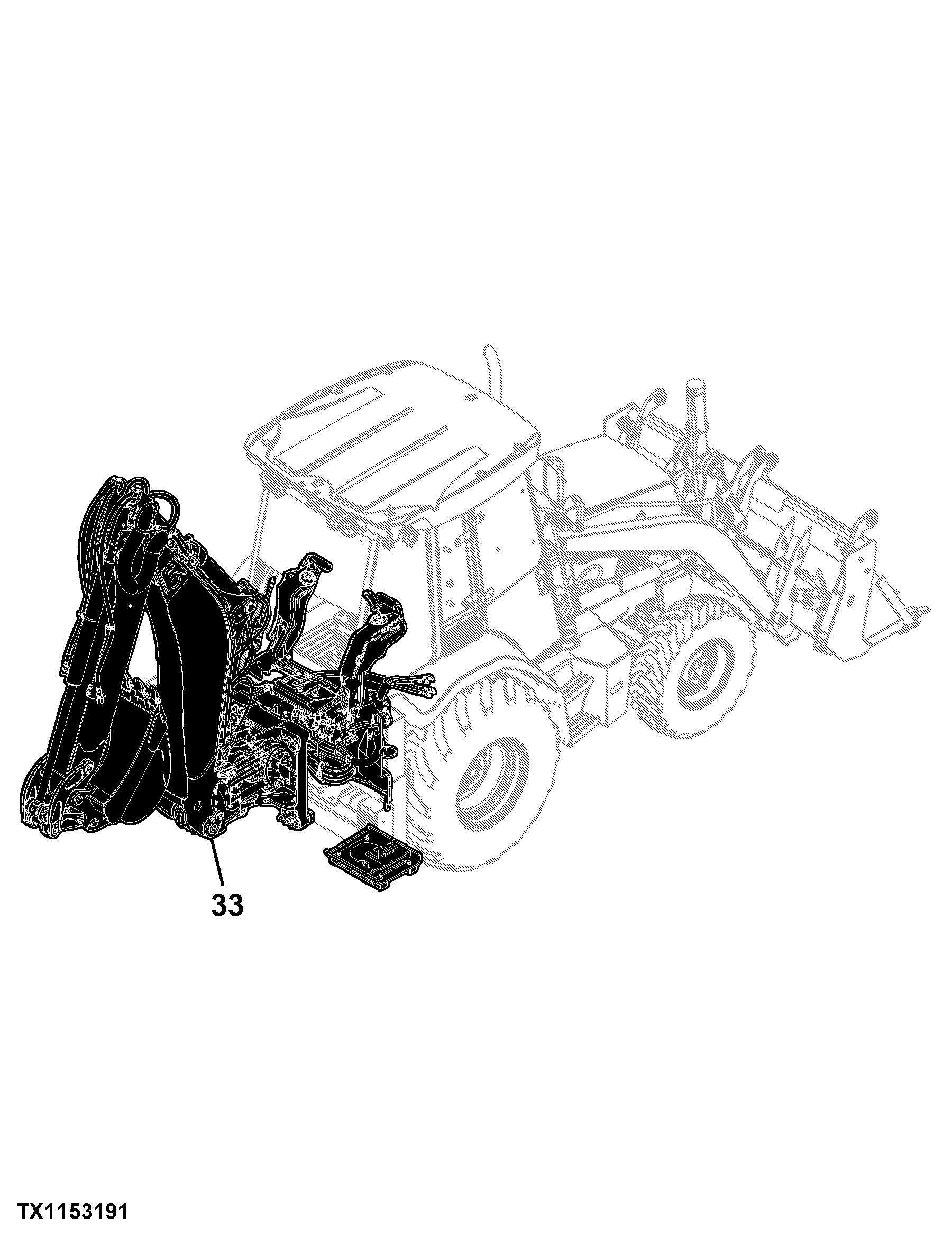 325SK Backhoe Loader (PIN: 1T0325SK_ _C235589 - C256253)(Engine 4045TT096)
